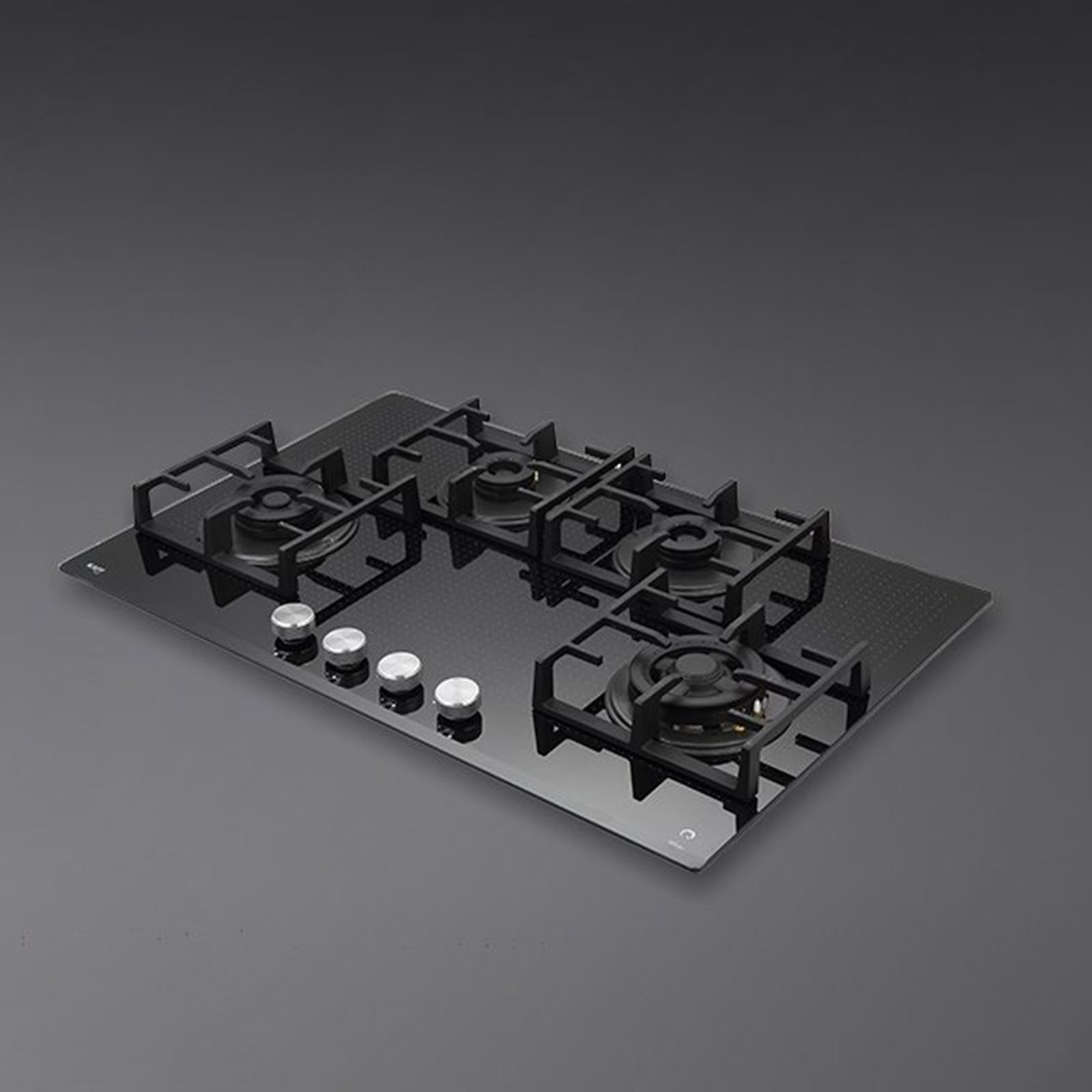 KAFF Novara Tempered Glass Top 4 Burner Automatic Electric Hob (Heavy Duty Cast Iron Pan Support, Black)_14
