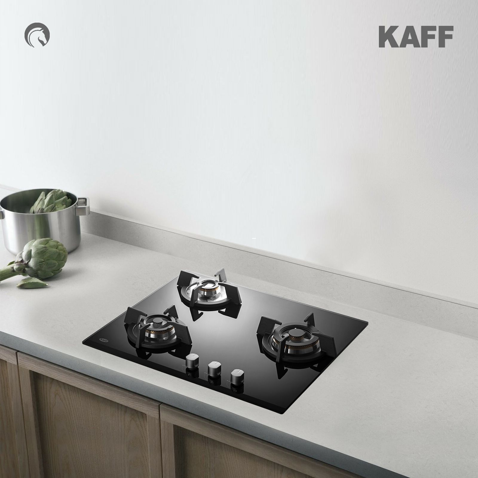 KAFF KH 60 BR 31 Tempered Glass Top 3 Burner Automatic Electric Hob (Heavy Duty Cast Iron Pan Support, Black)_15