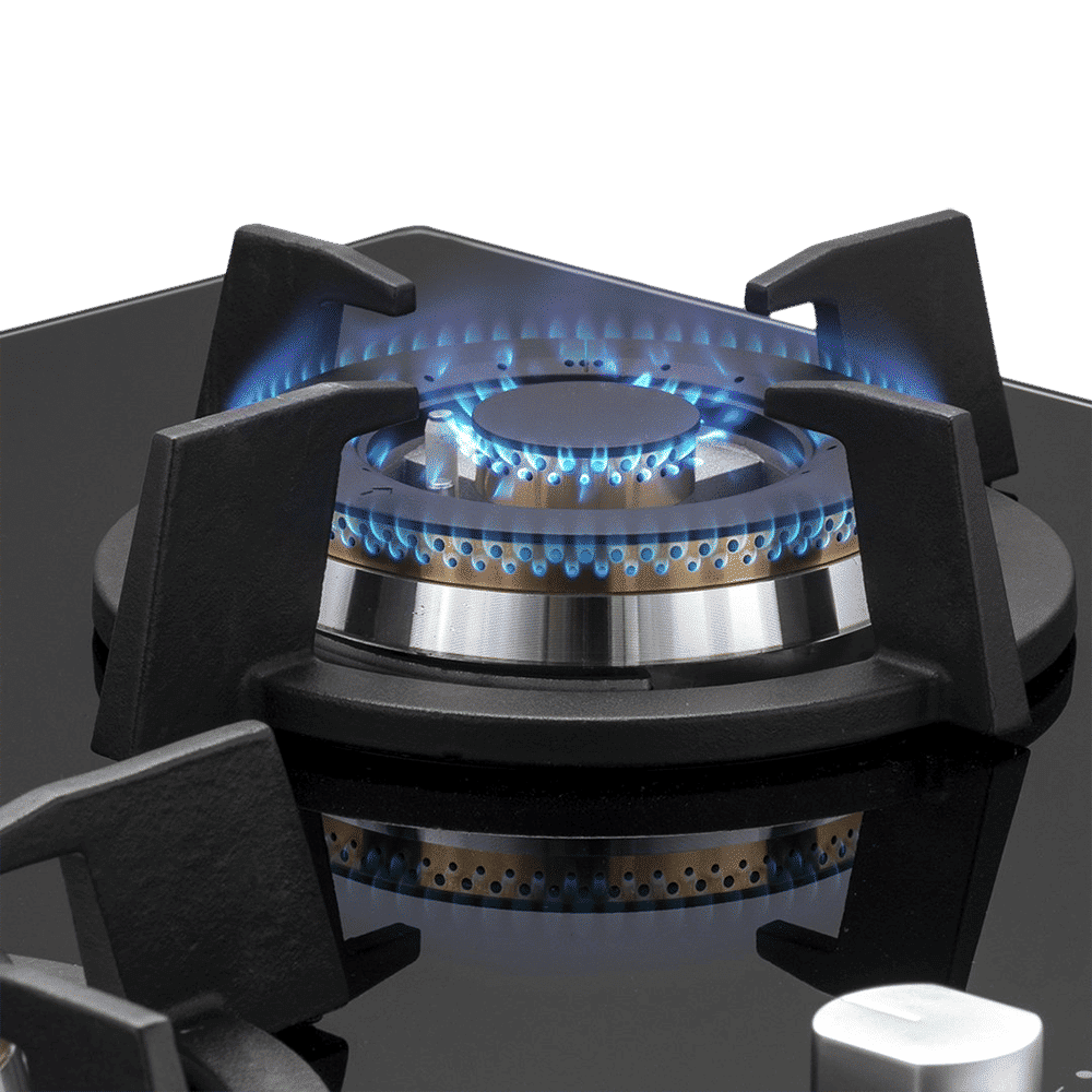 KAFF KH 86 BR 53 Tempered Glass Top 5 Burner Automatic Electric Hob (Heavy Duty Cast Iron Pan Support, Black)_21