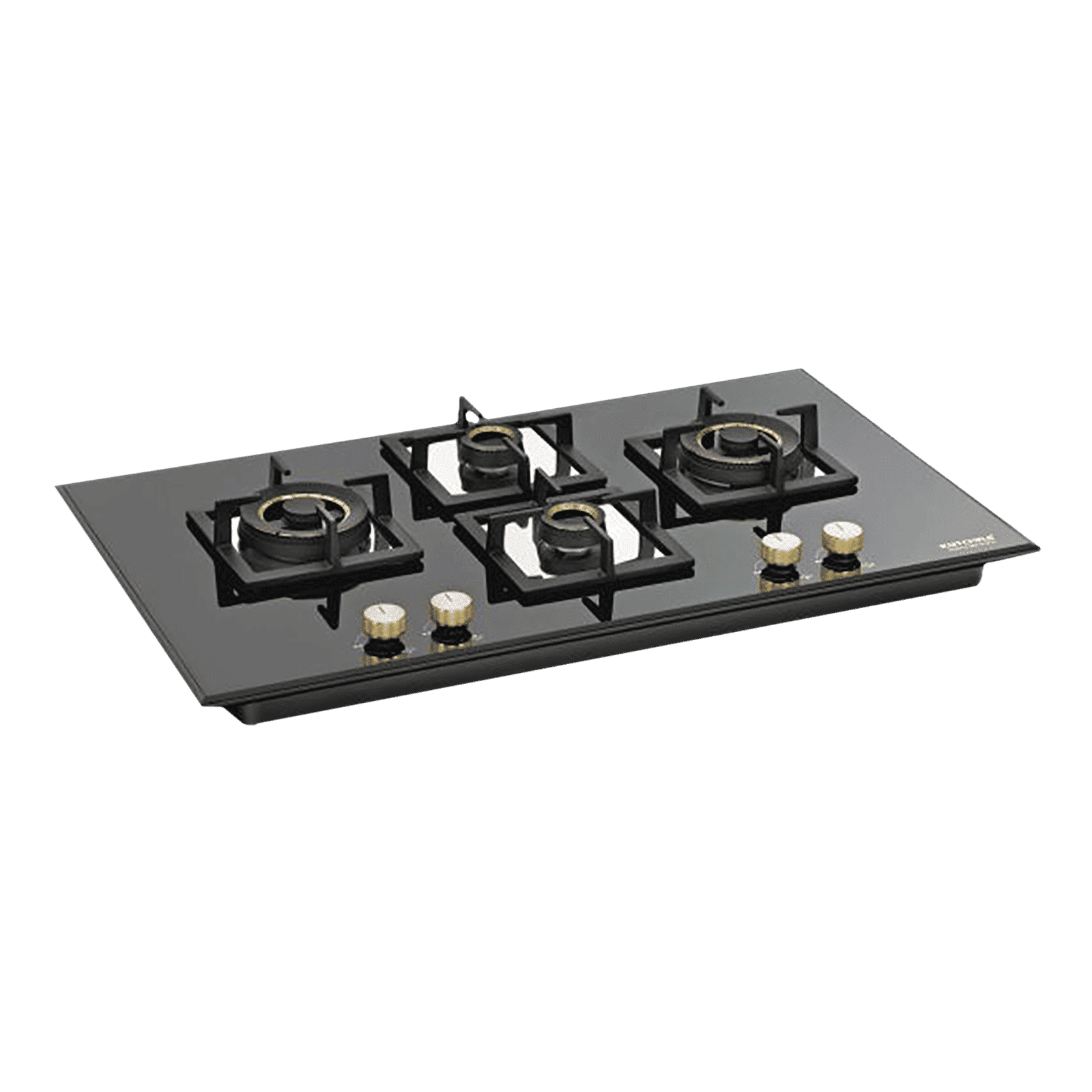 Kutchina Marica 4BS 90 DLX Toughened Glass Top 4 Burner Automatic Electric Hob (Aesthetic Designs, Black) Kutchina Marica 4BS 90 DLX Toughened Glass Top 4 Burner Automatic Electric Hob (Aesthetic Designs, Black)_1