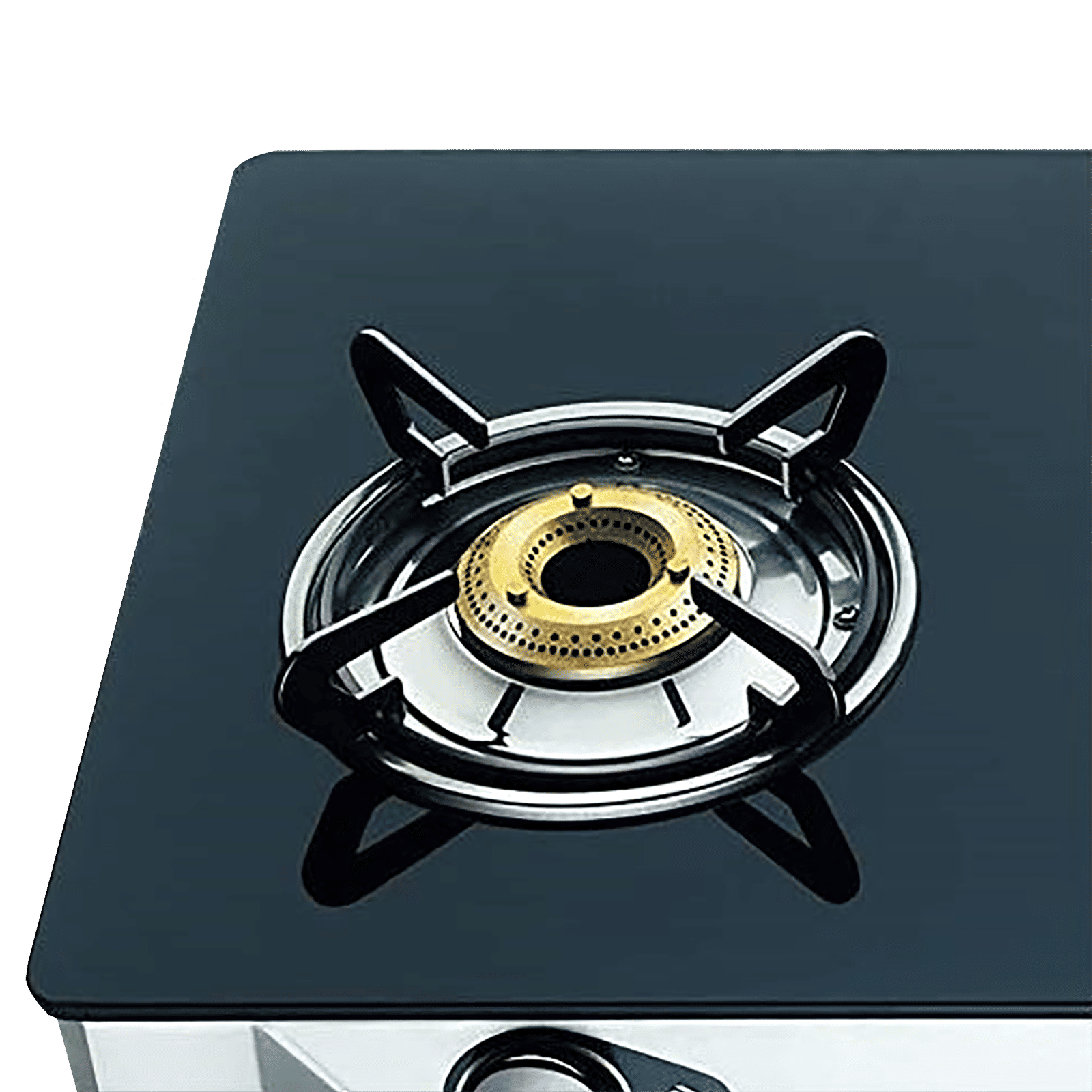 BAJAJ 3BR GP6 Toughened Glass Top 3 Burner Manual Gas Stove (Stainless Steel Drip Tray, Black) BAJAJ 3BR GP6 Toughened Glass Top 3 Burner Manual Gas Stove (Stainless Steel Drip Tray, Black)_4