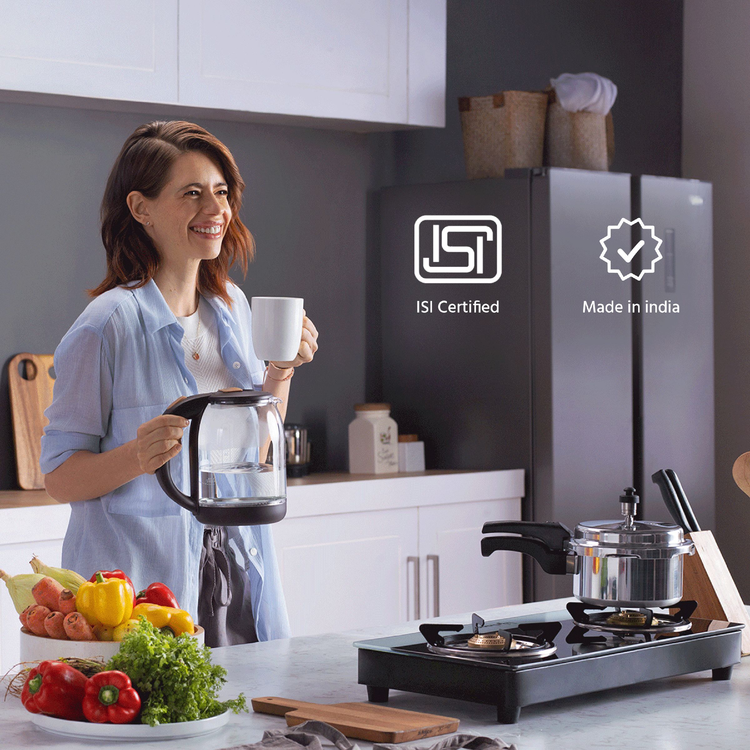 Lifelong LLGS10 Toughened Glass Top 2 Burner Manual Gas Stove (Anti-Skid Feet, Black) Lifelong LLGS10 Toughened Glass Top 2 Burner Manual Gas Stove (Anti-Skid Feet, Black)_7