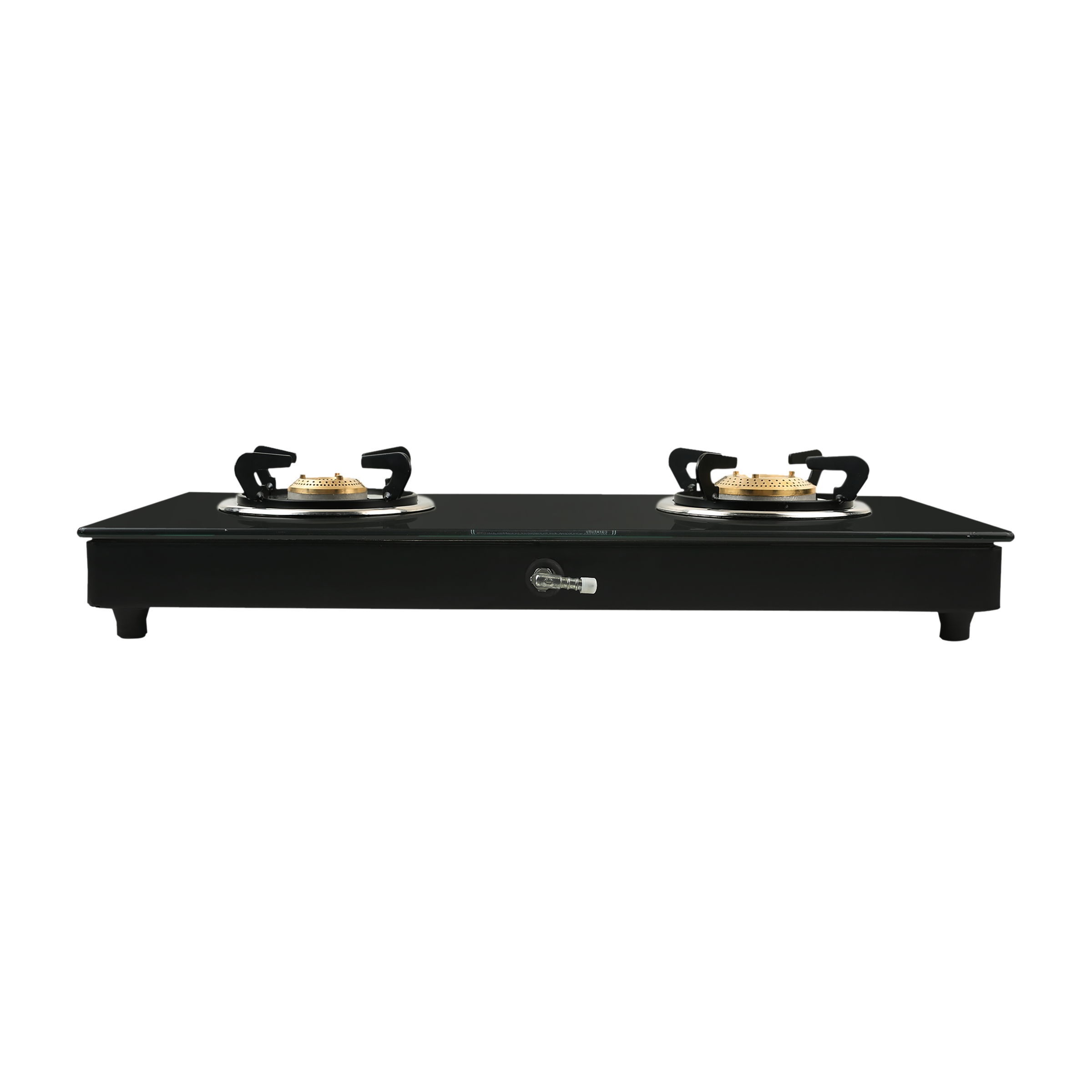 Faber JUMBO 2BB BK Toughened Glass Top 2 Burner Manual Gas Stove (Corrosion Resistance, Black)_9
