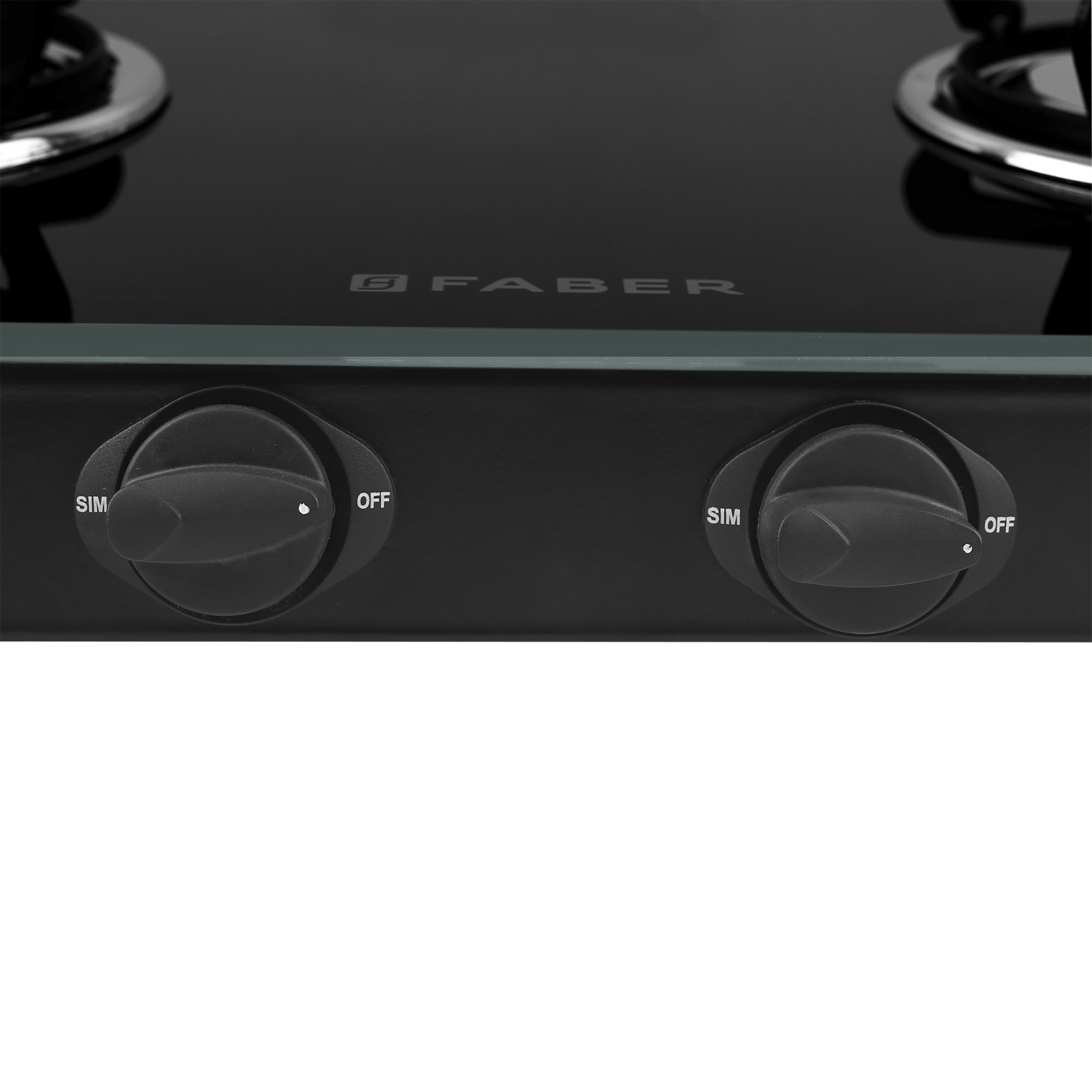 Faber Remo 2BB BK Toughened Glass Top 2 Burner Manual Gas Stove (Premium Quality Knob, Black)_8
