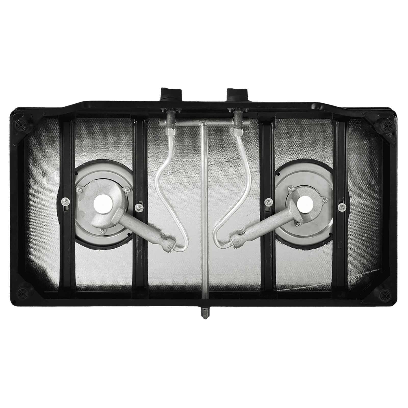 Faber Remo 2BB BK Toughened Glass Top 2 Burner Manual Gas Stove (Premium Quality Knob, Black)_5