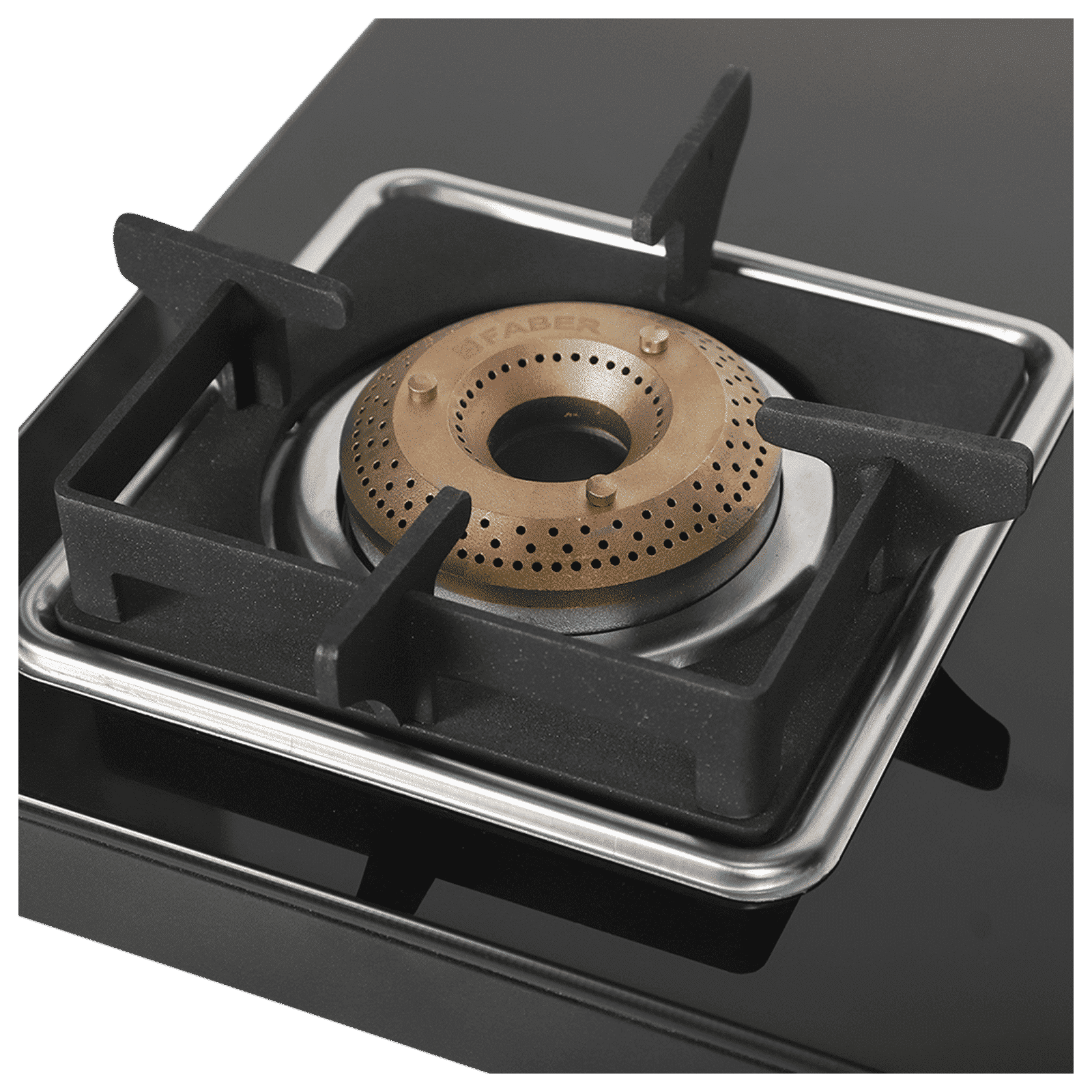 Faber Remo 3BB BK Toughened Glass Top 3 Burner Manual Gas Stove (Premium Quality Knob, Black)_4