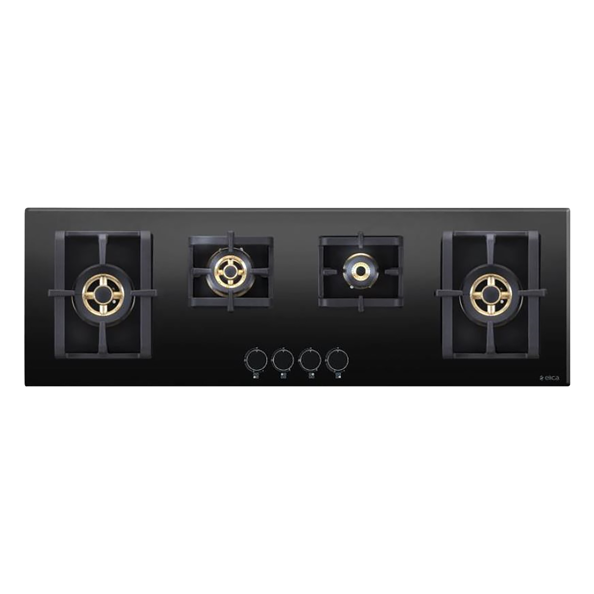Elica PRO FB MFC 4B 100 DX Glass Top 4 Burner Automatic Electric Hob (Cast Iron Grid, Black)_1