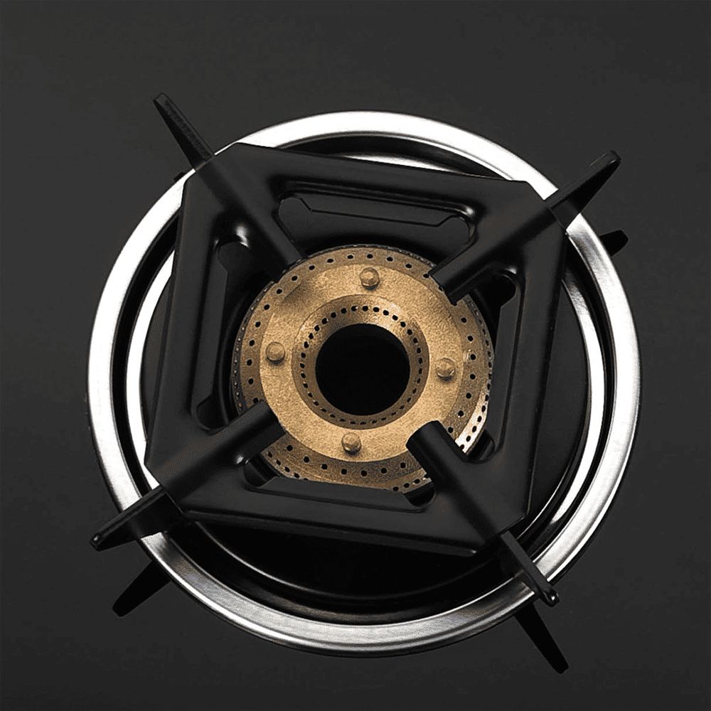 KAFF CTB713B Toughened Glass Top 3 Burner Manual Gas Stove (Heavy Duty Pan Support, Black)_7
