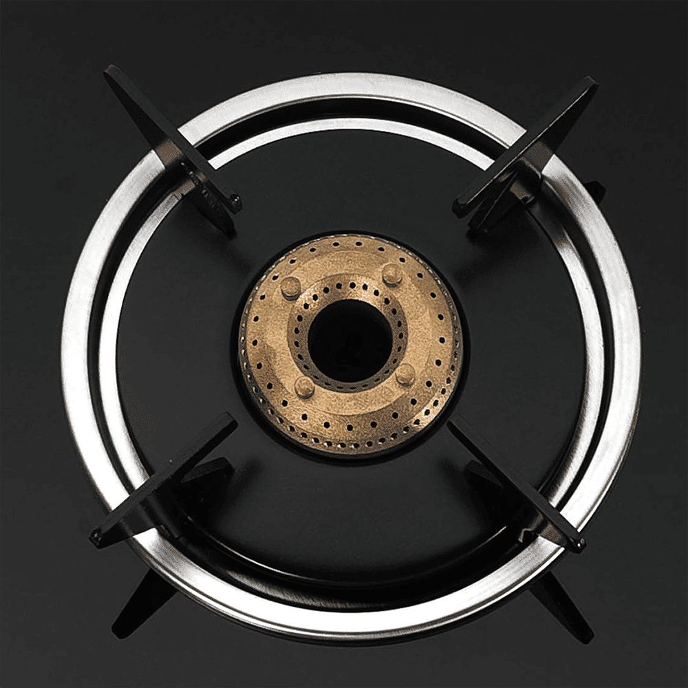 KAFF CTB694B Toughened Glass Top 4 Burner Manual Gas Stove (Heavy Duty Pan Support, Black)_8
