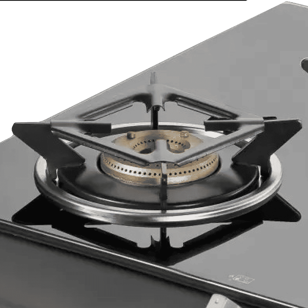 KAFF CTB694BAI Toughened Glass Top 4 Burner Automatic Gas Stove (Heavy Duty Pan Support, Black)_4
