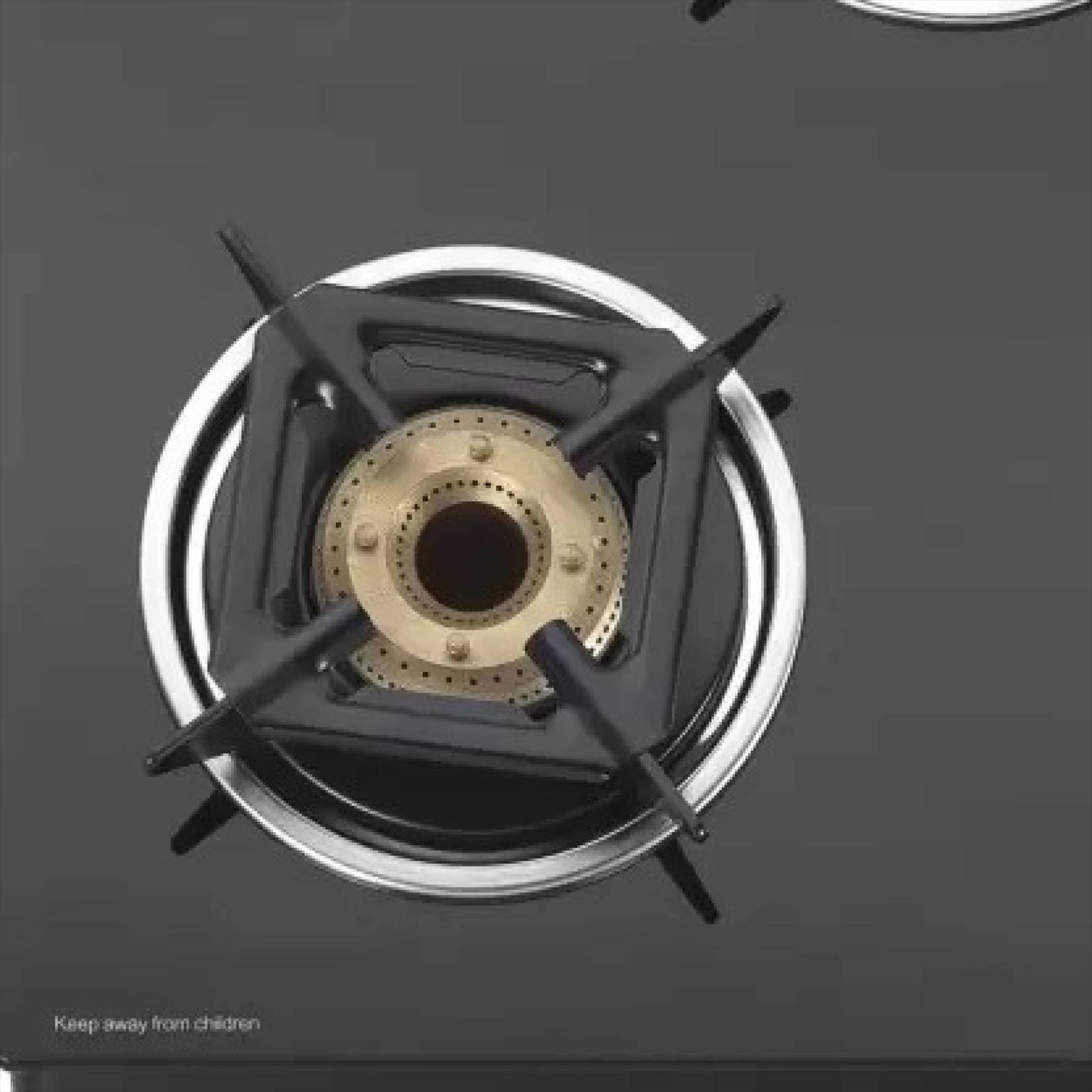 KAFF CTB694BAI Toughened Glass Top 4 Burner Automatic Gas Stove (Heavy Duty Pan Support, Black)_7