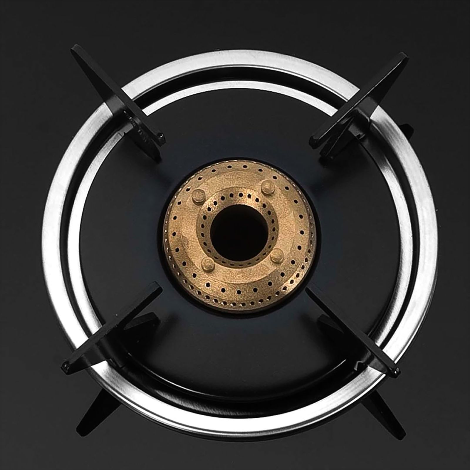 KAFF CTB694BAI Toughened Glass Top 4 Burner Automatic Gas Stove (Heavy Duty Pan Support, Black)_8