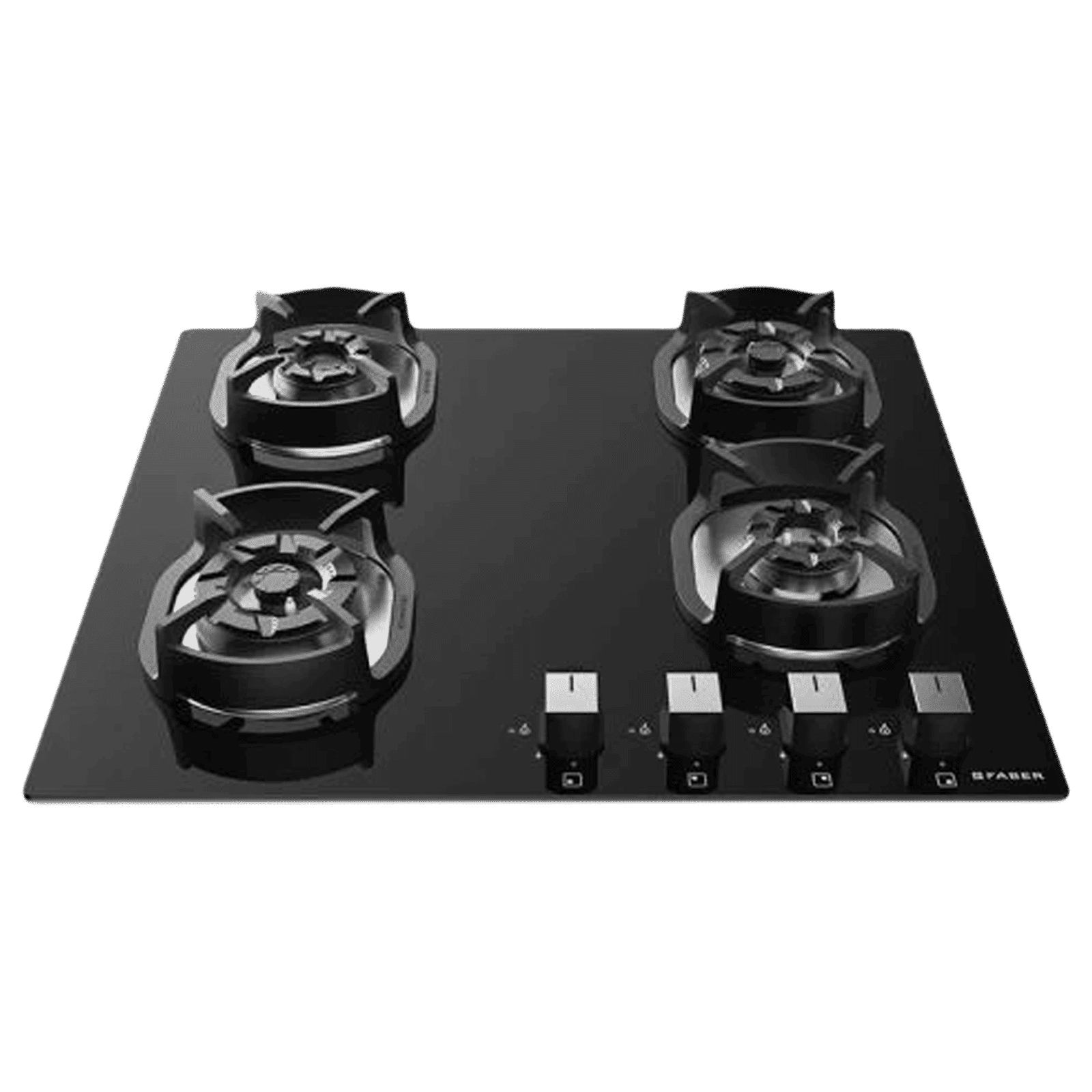 Faber Nexus IND Star HT654 CRS BR CI AI Toughened Glass Top 4 Burner Automatic Electric Hob (Flame Failure Device, Black)_10