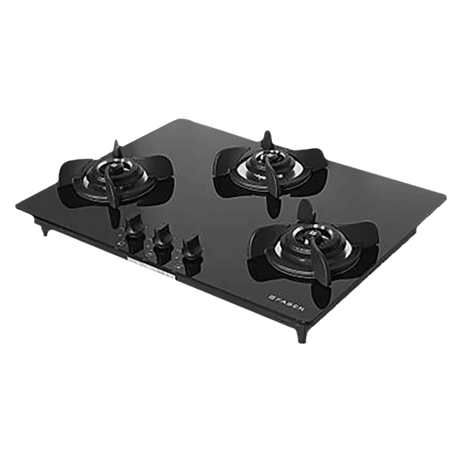 Faber Ultima HT723 CRS BR CI AI Toughened Glass Top 3 Burner Automatic Electric Hob (Premium Quality Knob, Black)_6