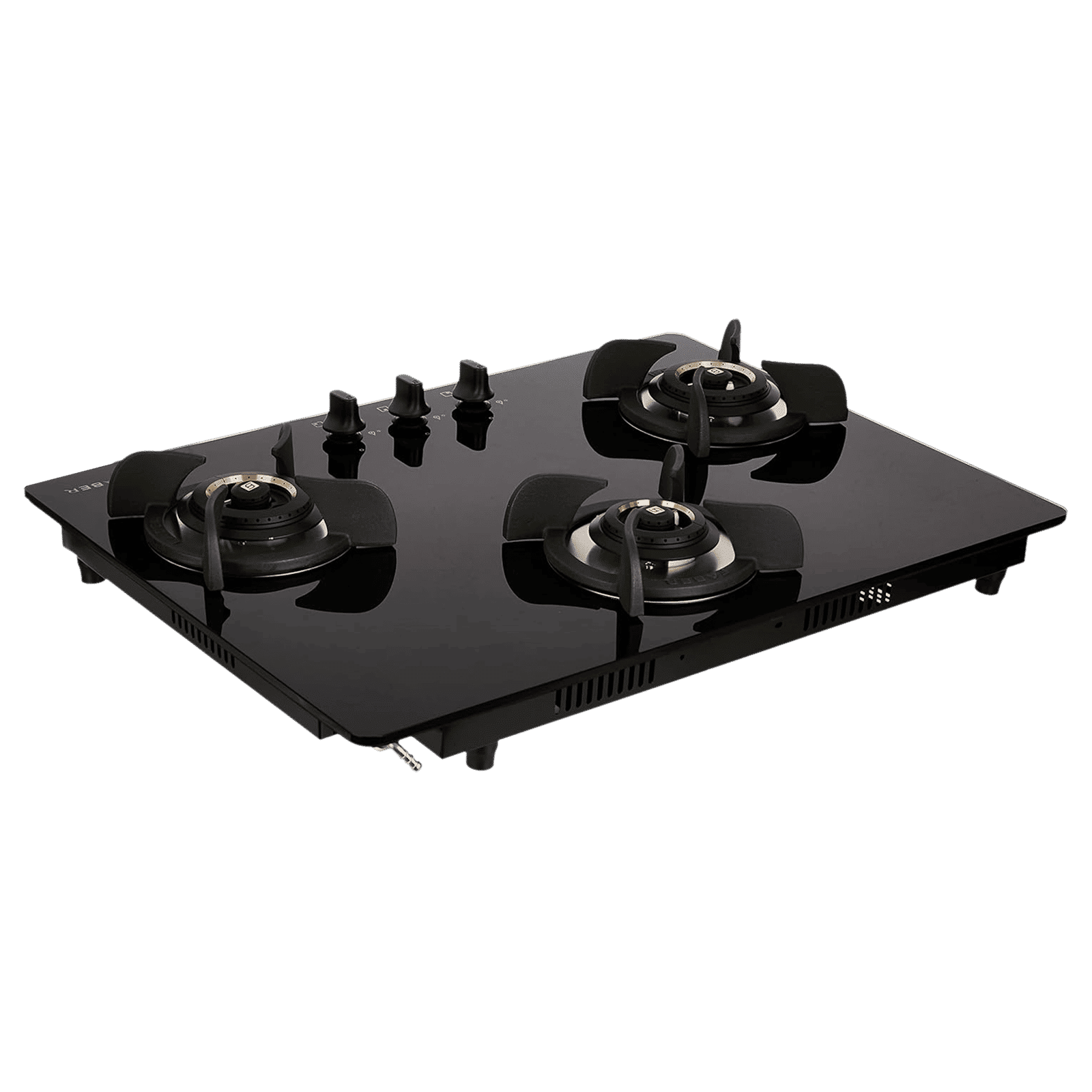 Faber Ultima HT723 CRS BR CI AI Toughened Glass Top 3 Burner Automatic Electric Hob (Premium Quality Knob, Black)_8