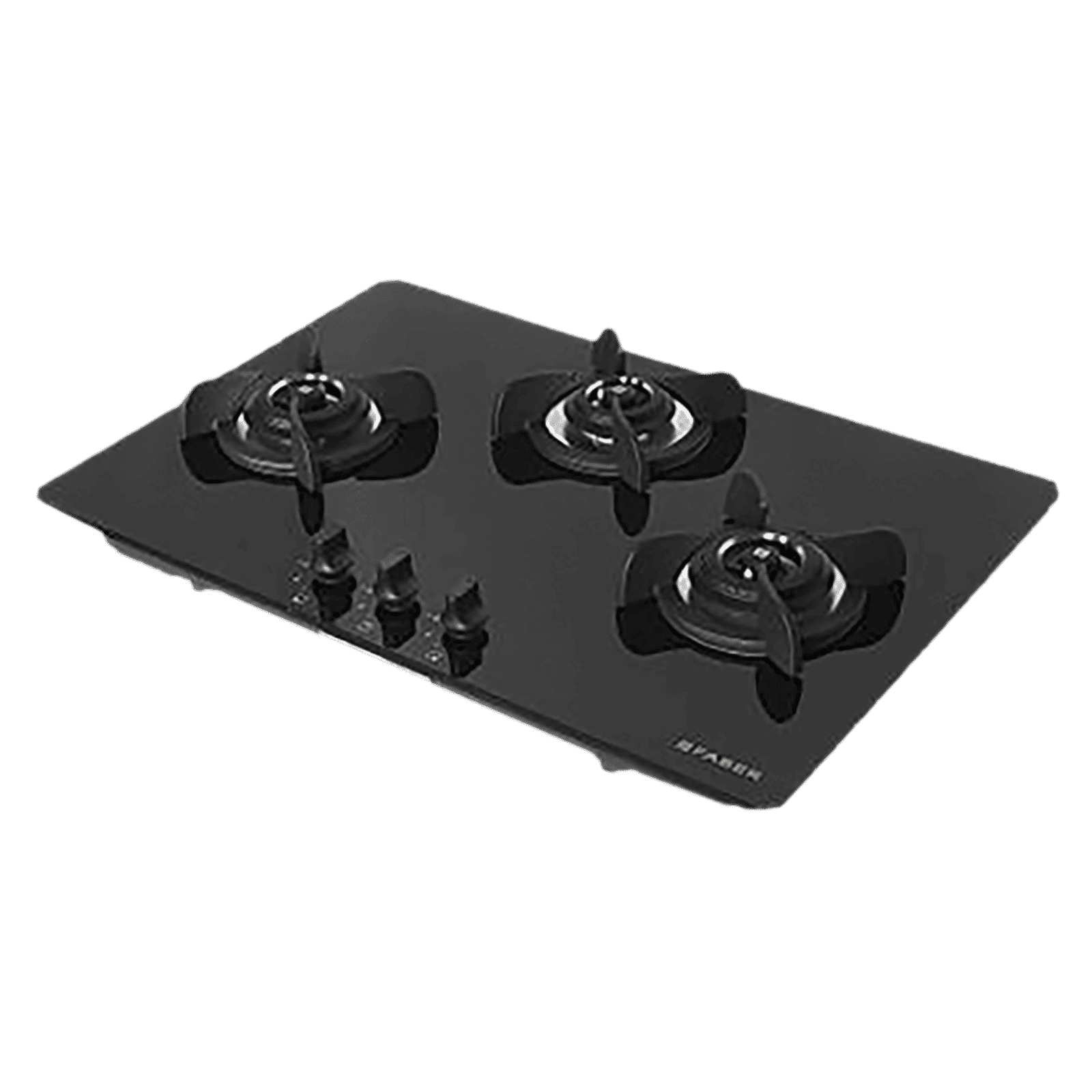 Faber Ultima Plus HT783 CRS BR CI AI Toughened Glass Top 3 Burner Automatic Hob (Cast Iron Pan Support, Black)_7