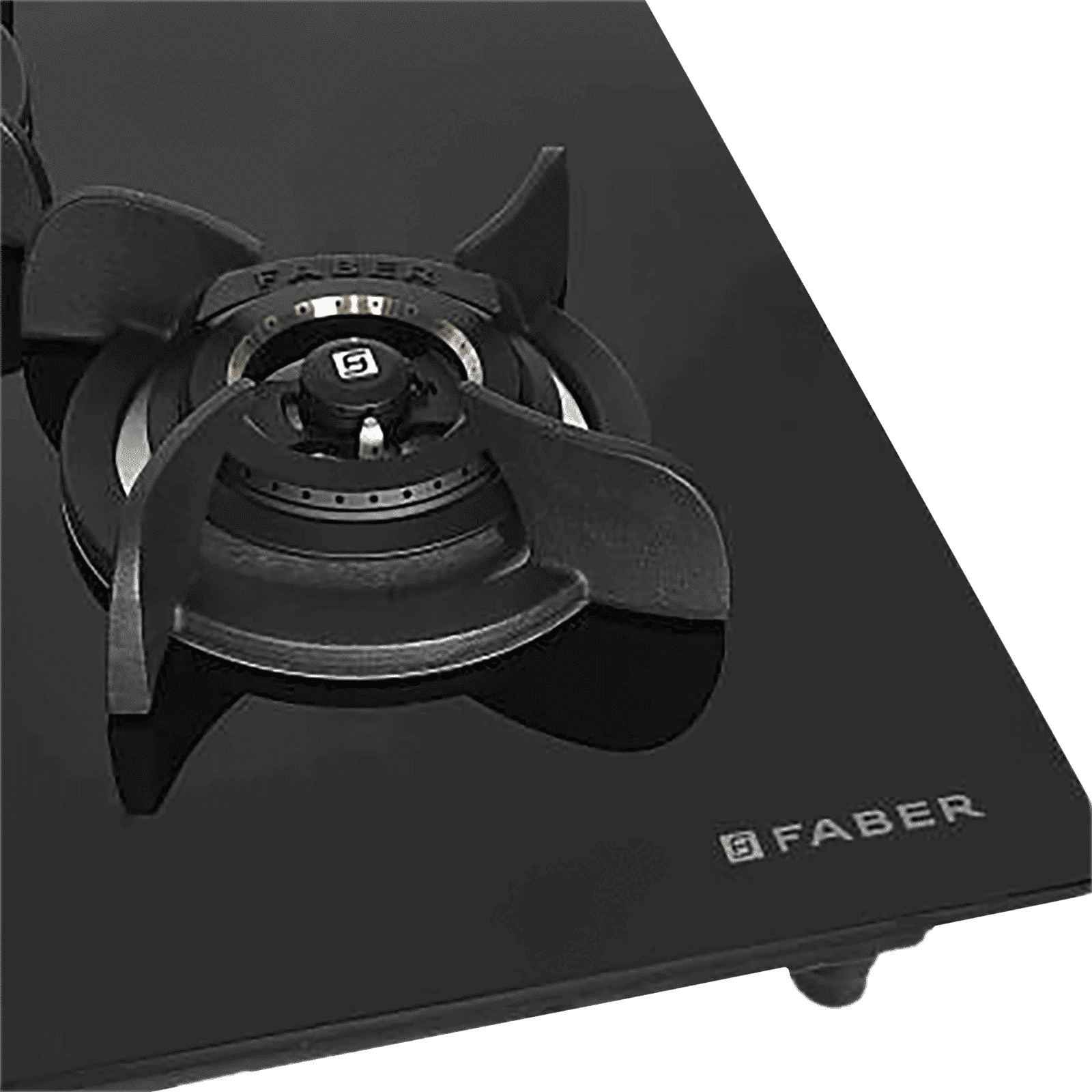 Faber Ultima HT904 CRS BR CI AI Toughened Glass Top 4 Burner Automatic Electric Hob (Premium Quality Knob, Black)_4