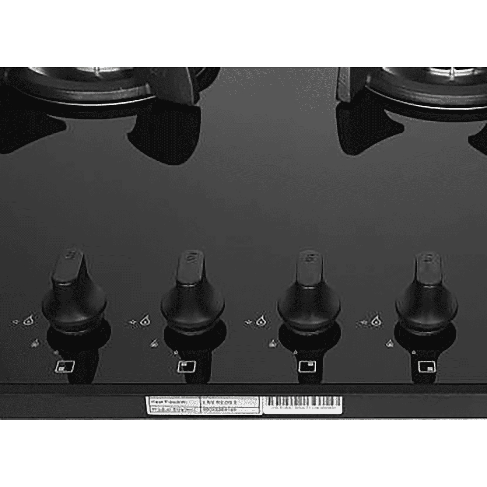 Faber Ultima HT904 CRS BR CI AI Toughened Glass Top 4 Burner Automatic Electric Hob (Premium Quality Knob, Black)_5