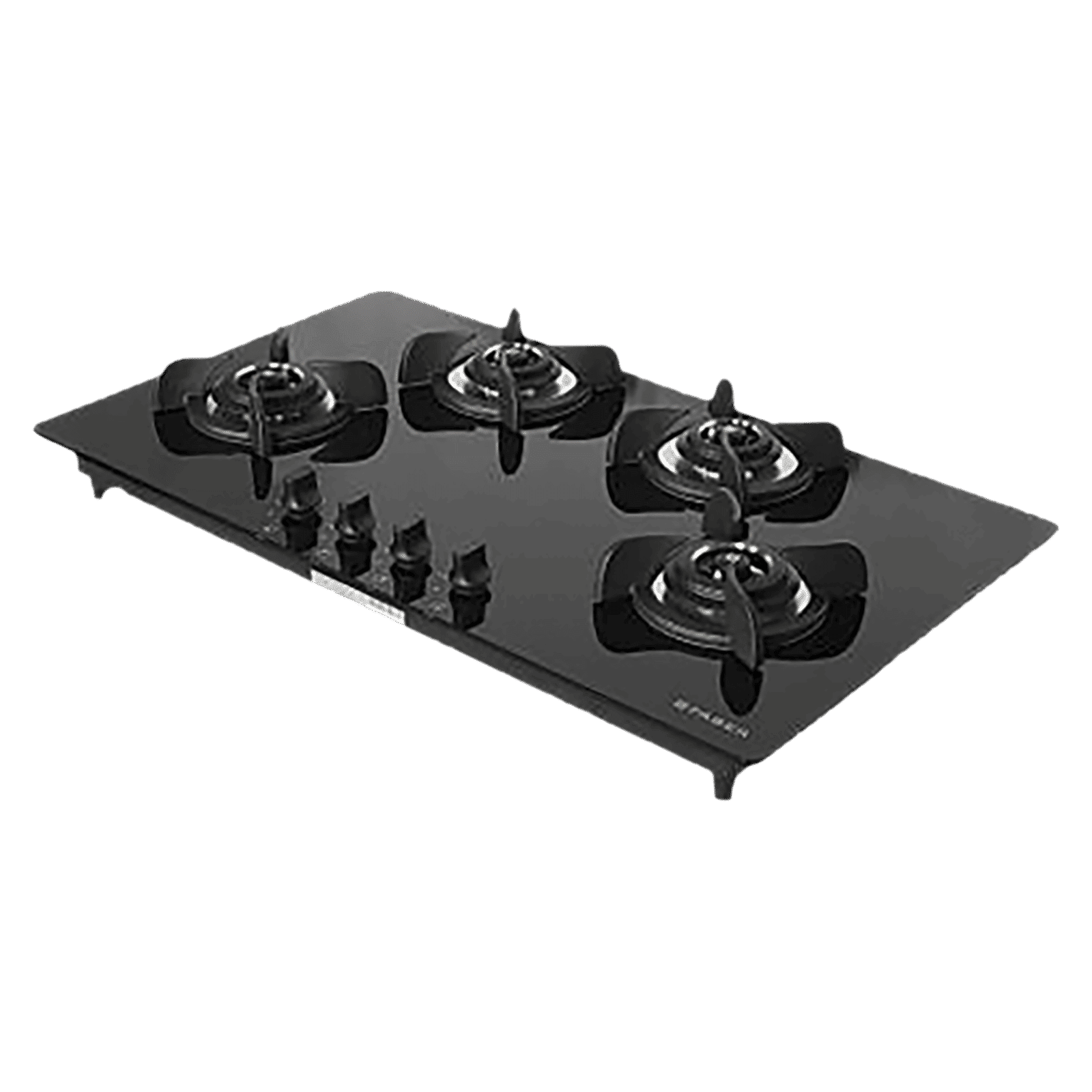 Faber Ultima HT904 CRS BR CI AI Toughened Glass Top 4 Burner Automatic Electric Hob (Premium Quality Knob, Black)_7