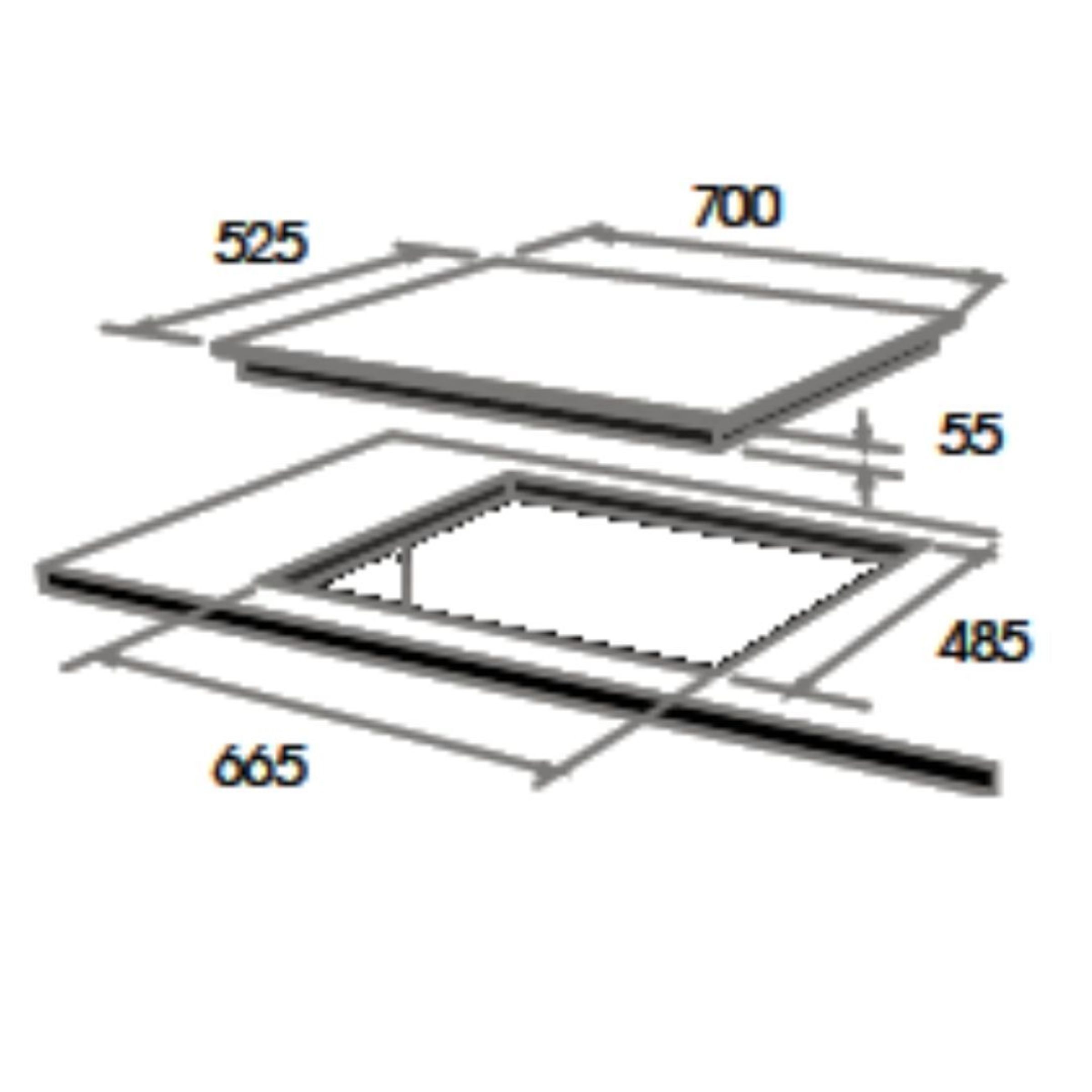 Elica FLEXI MFC AB 370 MT Toughened Glass Top 3 Burner Automatic Electric Hob (Cast Iron Grid, Black)_6