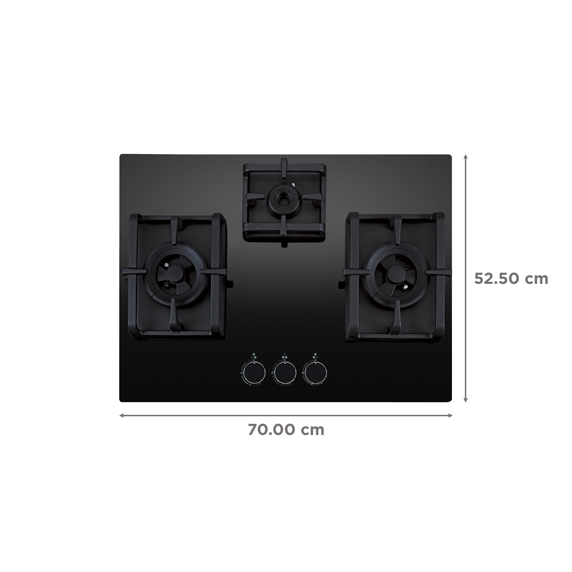 Elica PRO MAX FB MFC 3B 70 DX Glass Top 3 Burner Automatic Electric Hob (Sturdy & Durable, Black) Elica PRO MAX FB MFC 3B 70 DX Glass Top 3 Burner Automatic Electric Hob (Sturdy & Durable, Black)_2