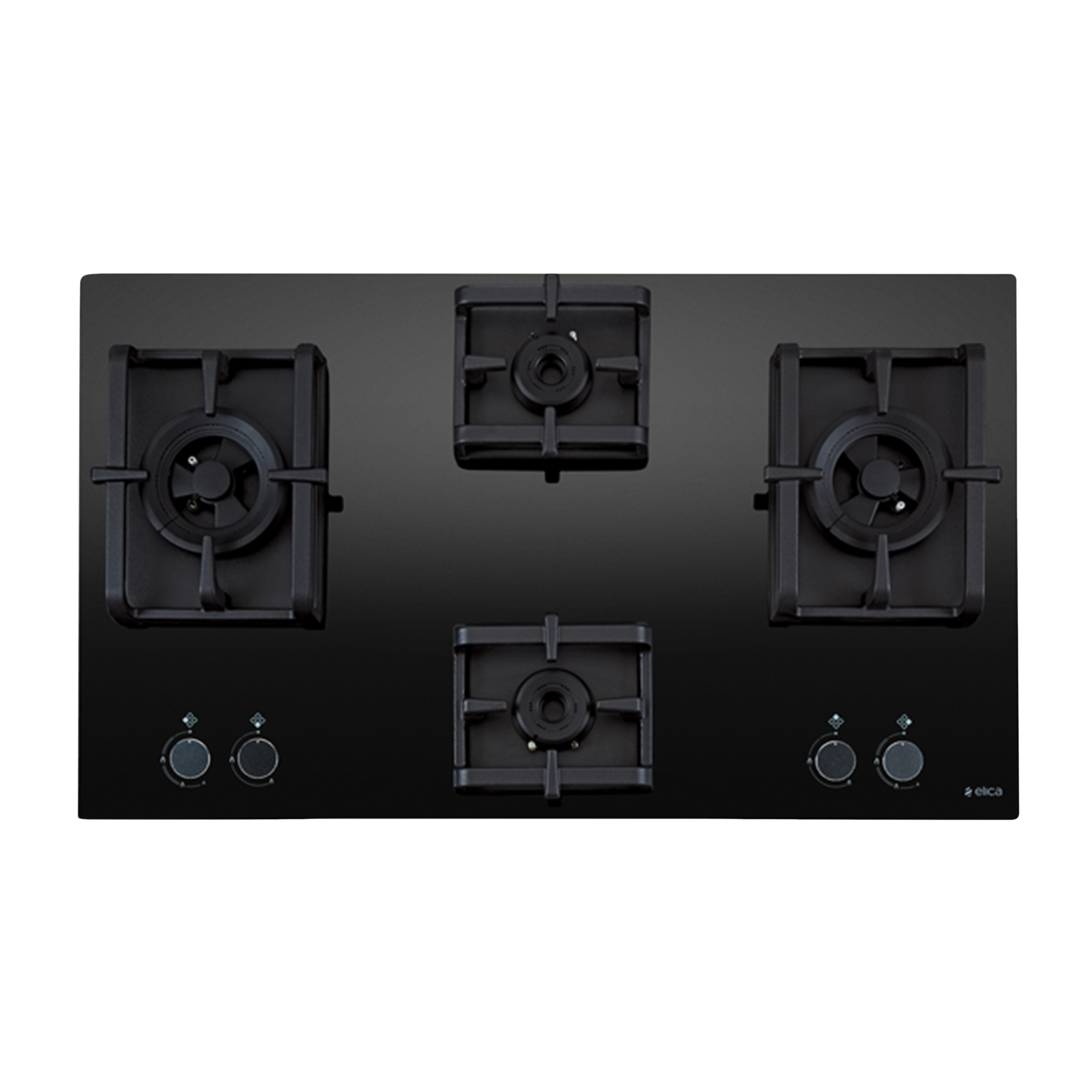 Elica PRO MAX FB MFC 4B 91 DX Glass Top 4 Burner Automatic Electric Hob (Sturdy & Durable, Black)_1