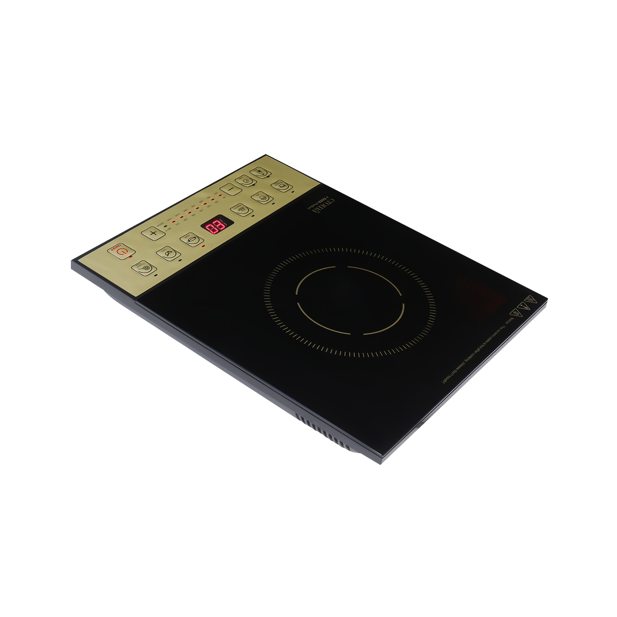 Croma 1600W Induction Cooktop with 7 Preset Menus_4