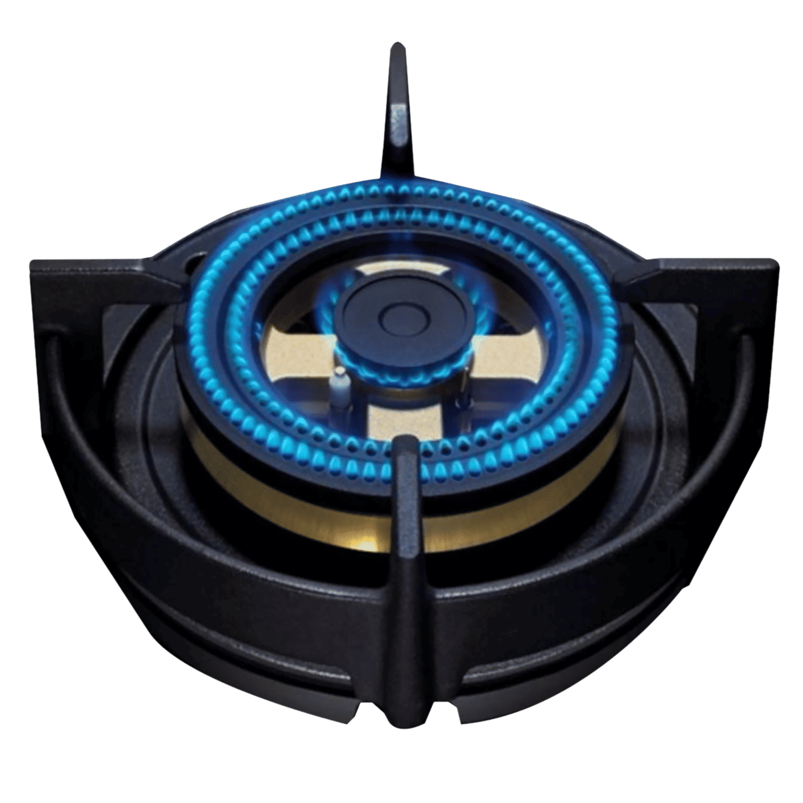 Elica FLEXI DFS FB 3B 75 DX Glass Top 3 Burner Automatic Hob (Round Enamelled Grid, Black)_4