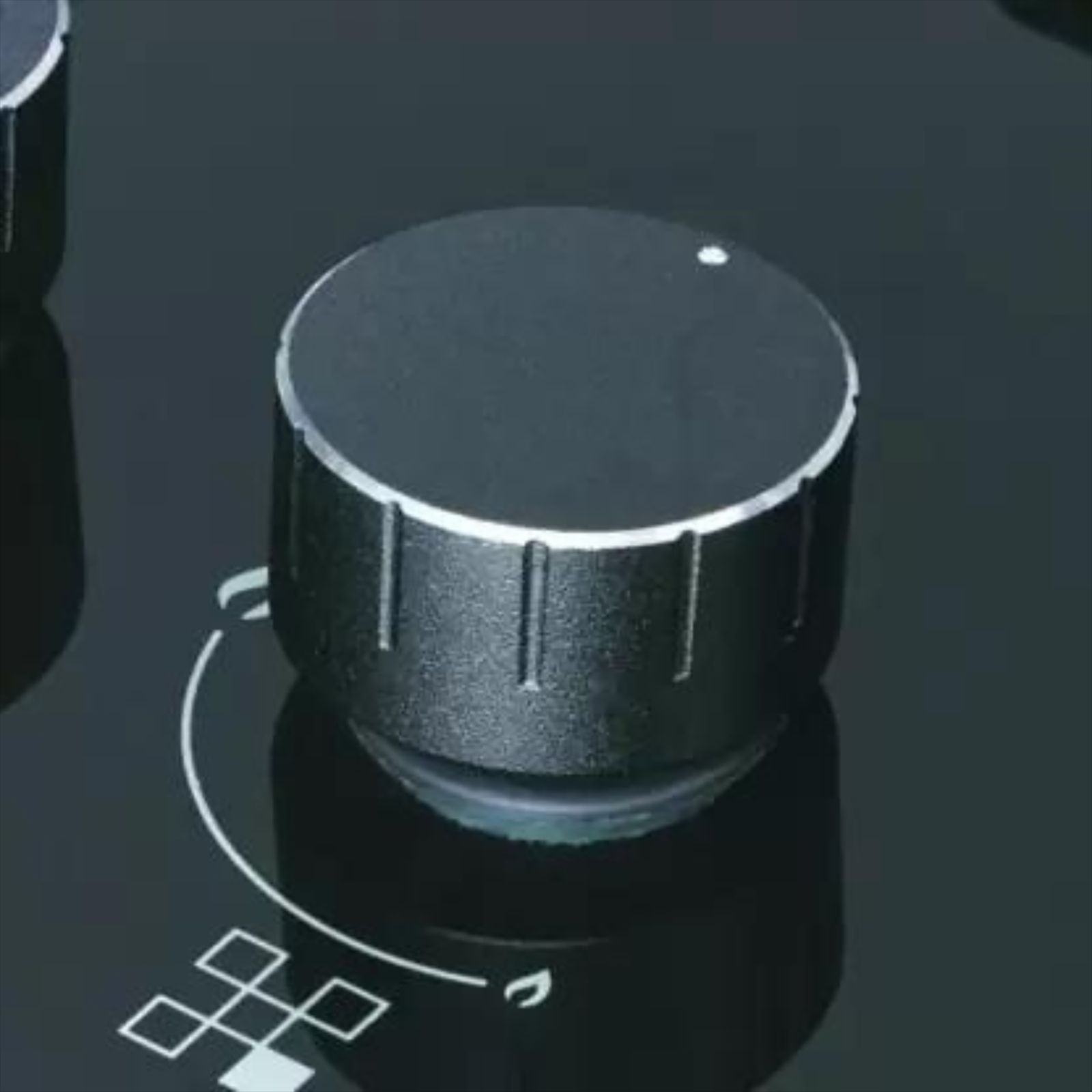 Elica FLEXI DFS FB 3B 75 DX Glass Top 3 Burner Automatic Hob (Round Enamelled Grid, Black)_5