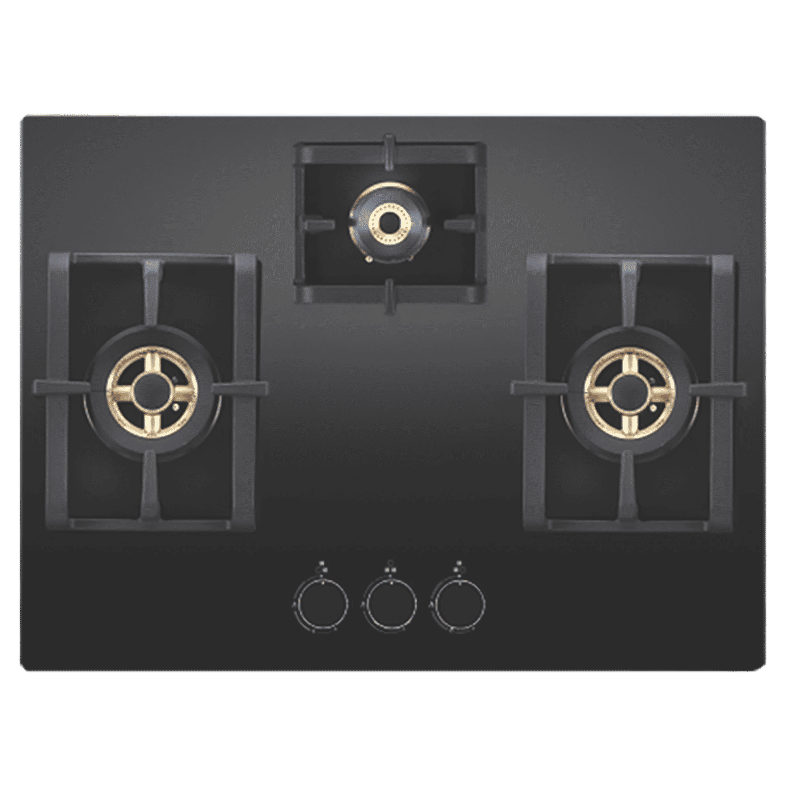 Elica DFS FB MFC 3B 70 DX FFD 3 Burner Automatic Electric Hob (Heavy Duty Multi Frame Burners, Black) Elica DFS FB MFC 3B 70 DX FFD 3 Burner Automatic Electric Hob (Heavy Duty Multi Frame Burners, Black)_1