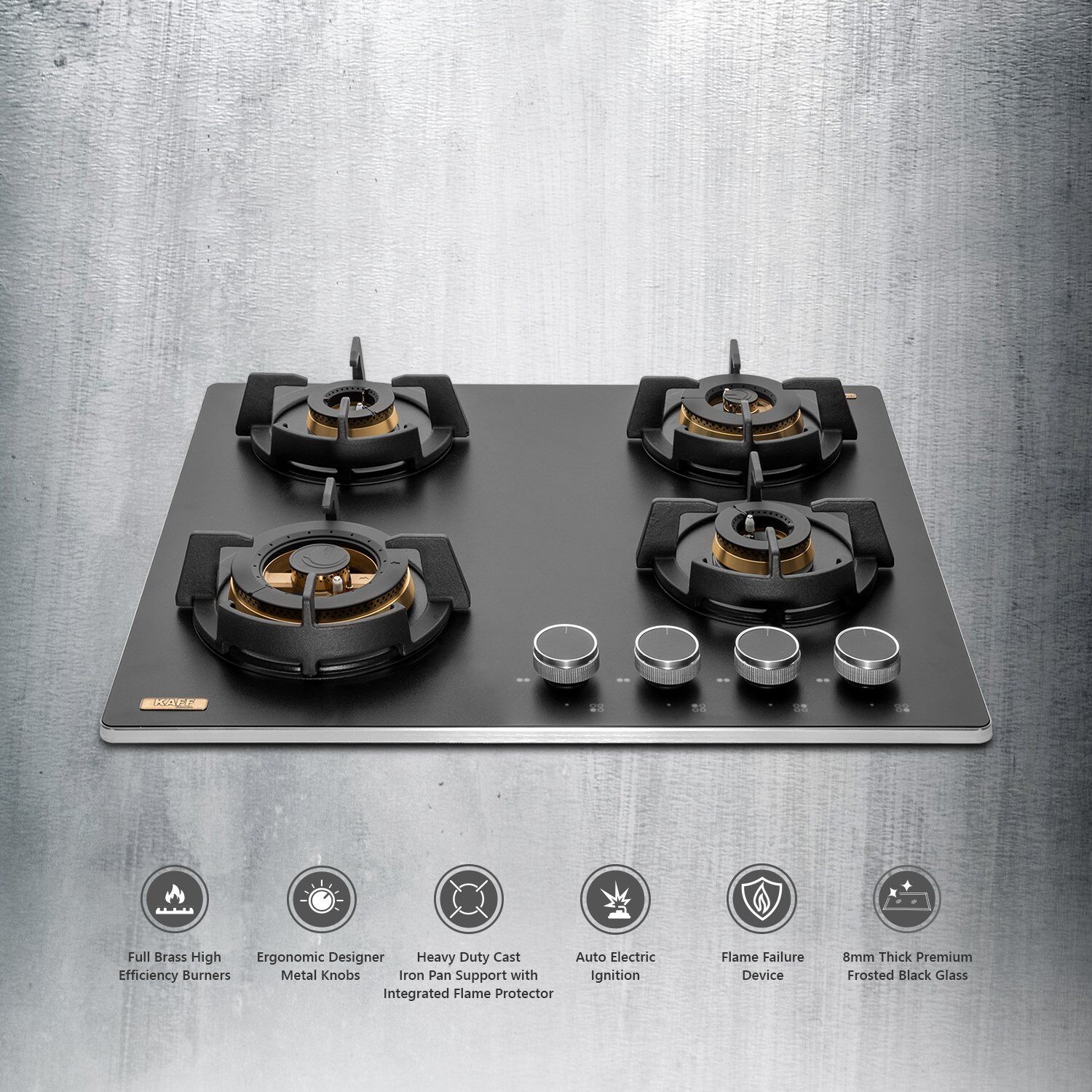 KAFF MSM 604 Glass Top 4 Burner Automatic Hob (Flame Failure Device, Black) KAFF MSM 604 Glass Top 4 Burner Automatic Hob (Flame Failure Device, Black)_11