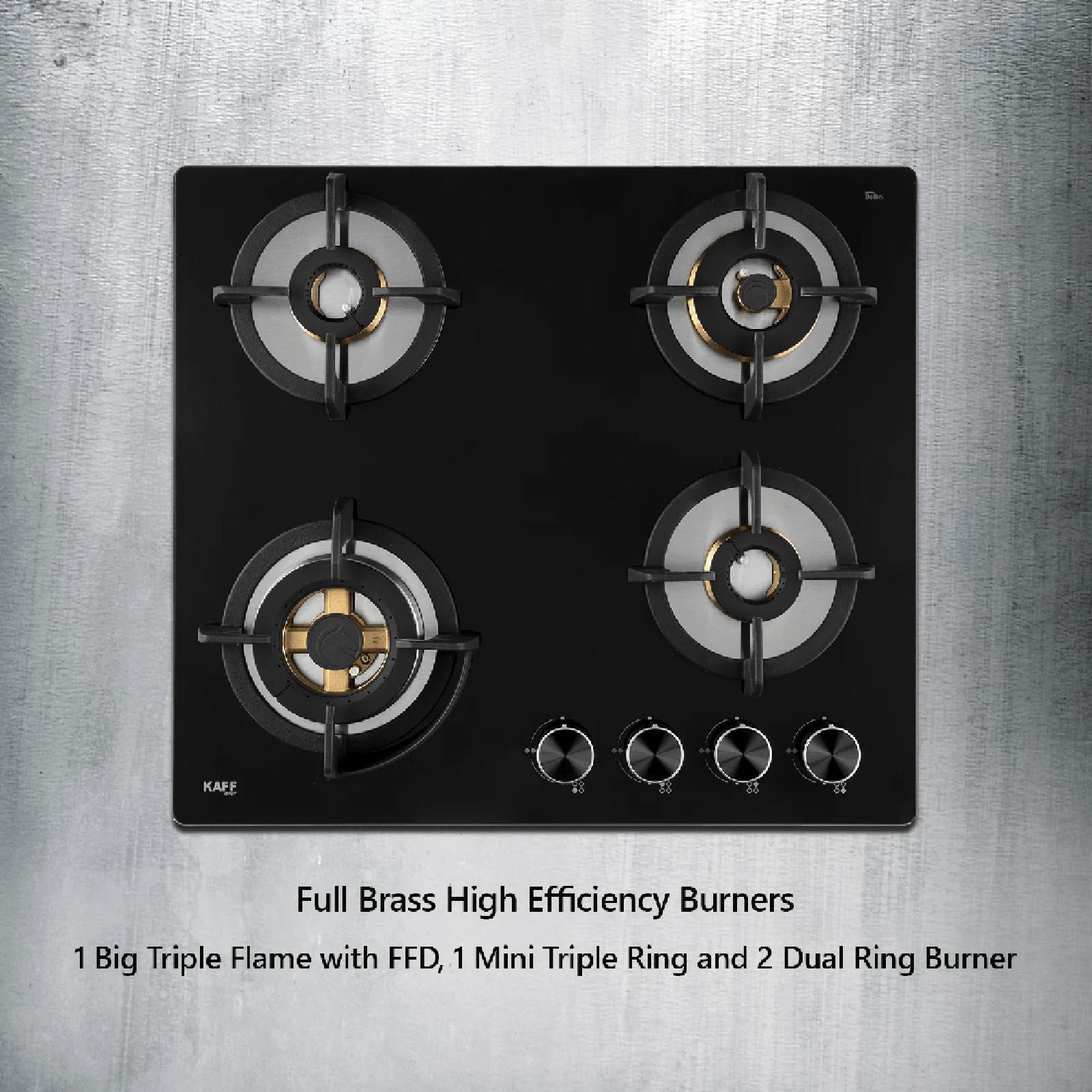 KAFF BLH 604 Tempered Glass Top 4 Burner Automatic Electric Hob (Flame Failure Device, Black)_13