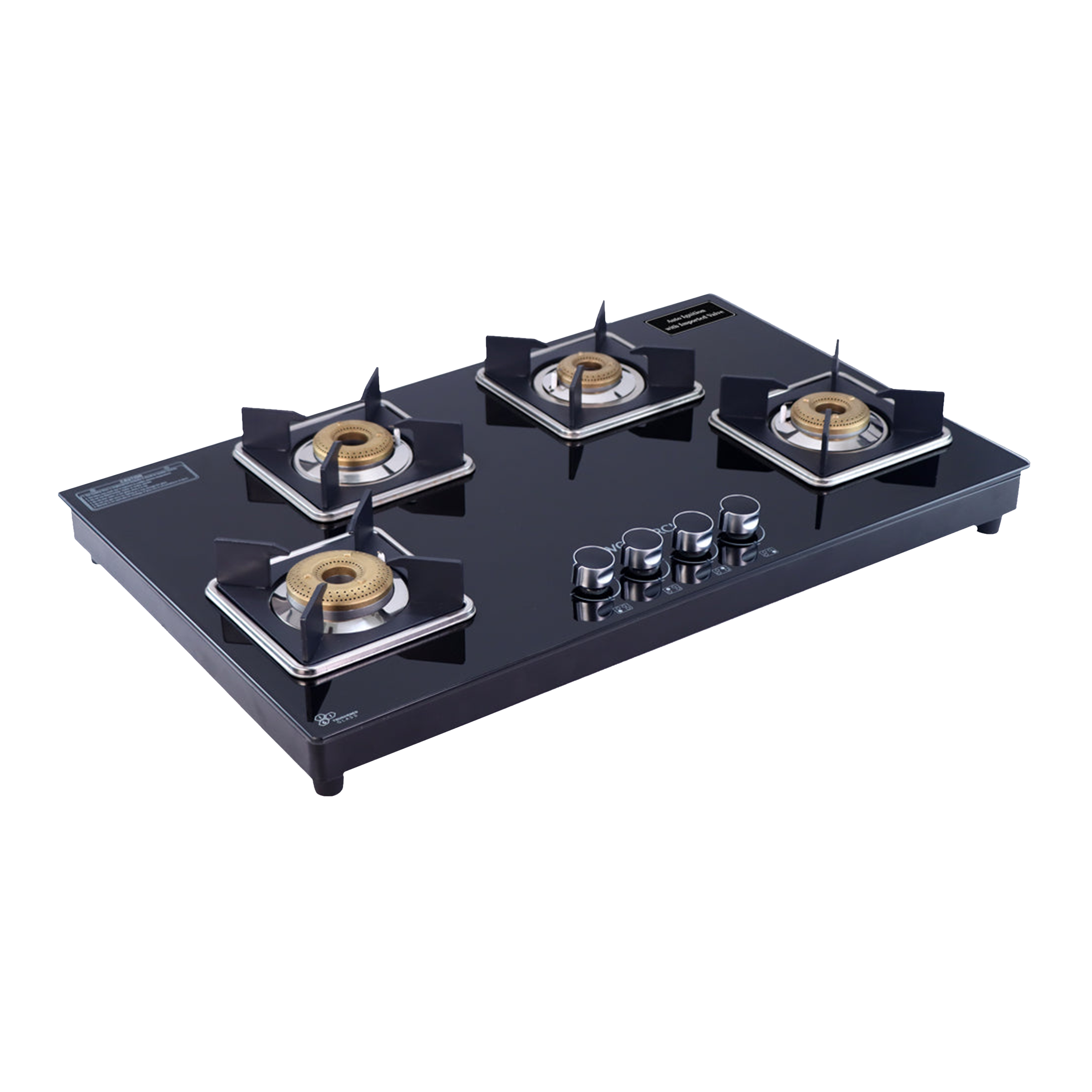 WONDERCHEF Octavia Toughened Glass Top 4 Burner Automatic Hob (Heat Resistant Legs, Black)_13