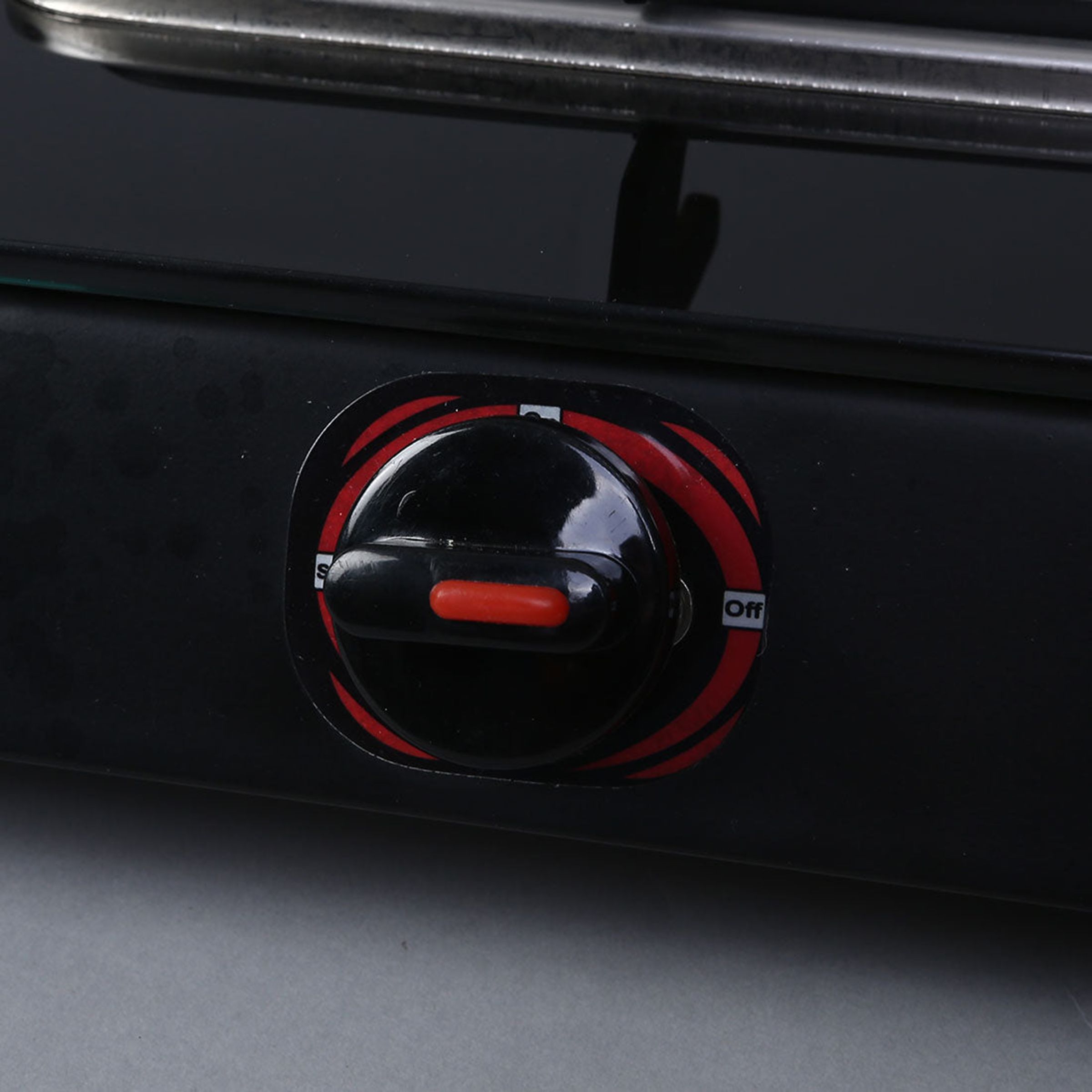 WONDERCHEF Ultima Toughened Glass Top 1 Burner Manual Gas Stove (Compact Design, Black)_5