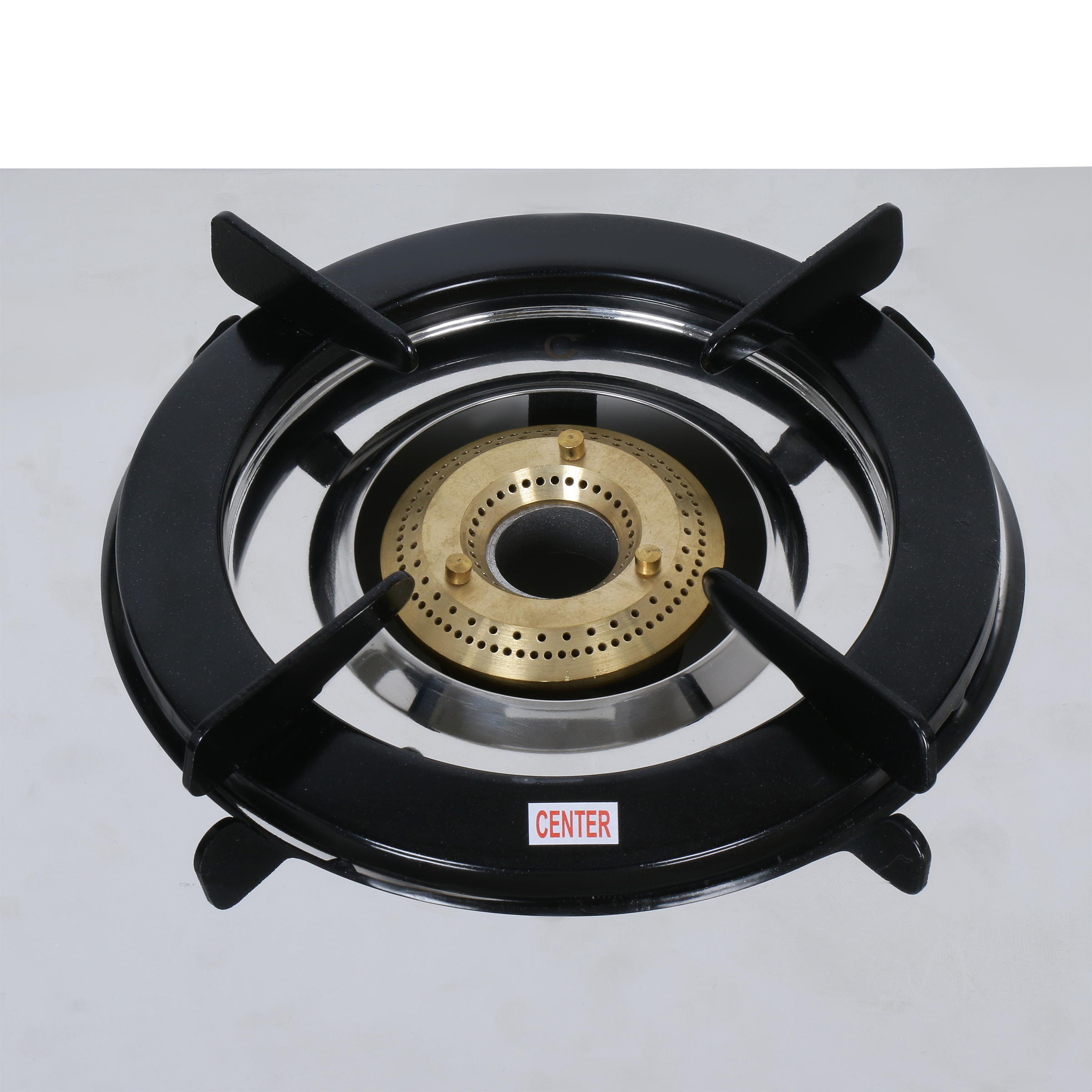 Croma 3 Burner Manual Gas Stove (Stainless Steel, Silver)_4