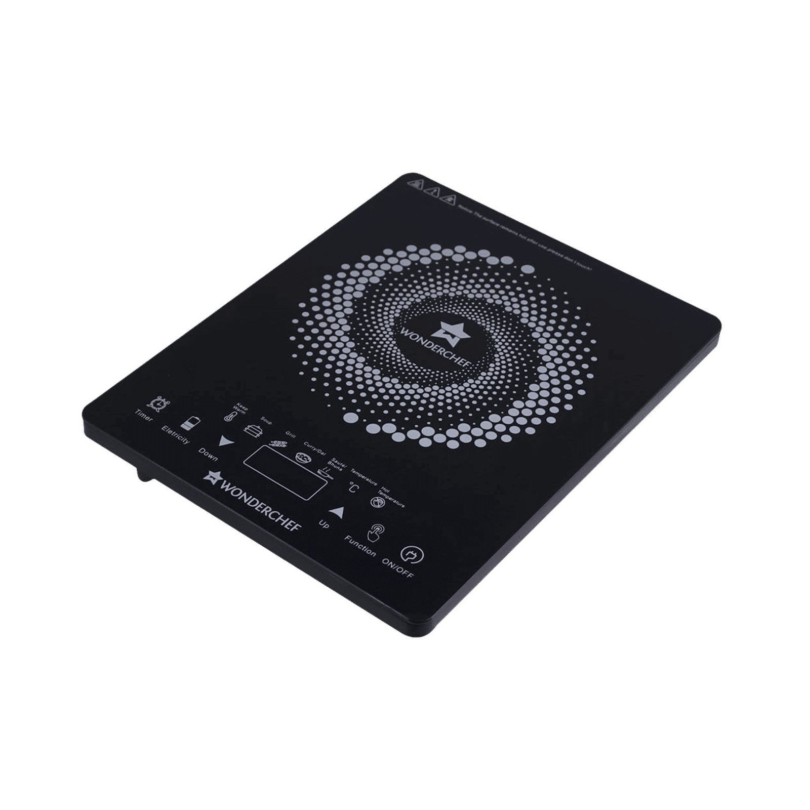 WONDERCHEF Easy Cook 2200W Induction Cooktop with 4 Preset Menus WONDERCHEF Easy Cook 2200W Induction Cooktop with 4 Preset Menus_9