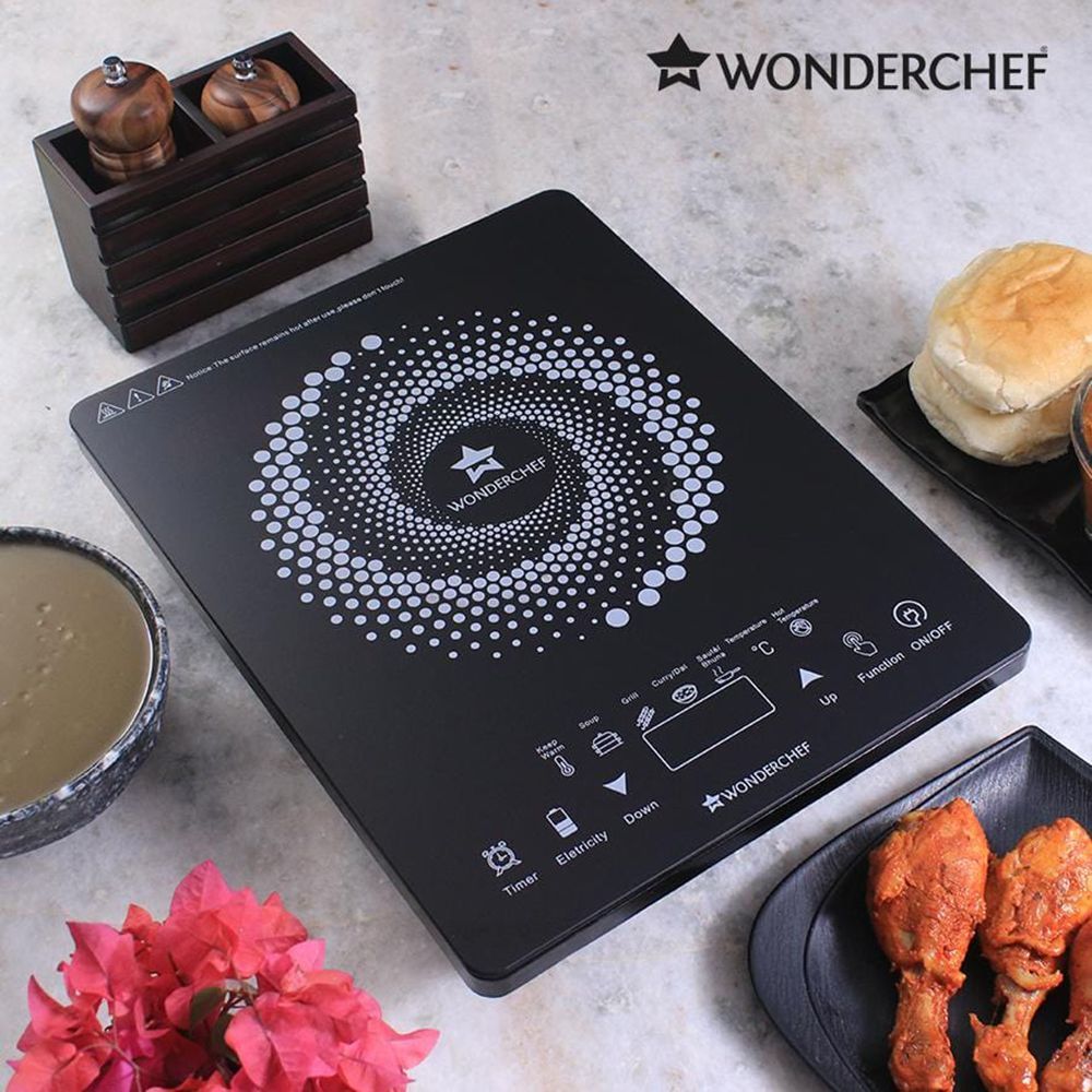 WONDERCHEF Easy Cook 2200W Induction Cooktop with 4 Preset Menus WONDERCHEF Easy Cook 2200W Induction Cooktop with 4 Preset Menus_8