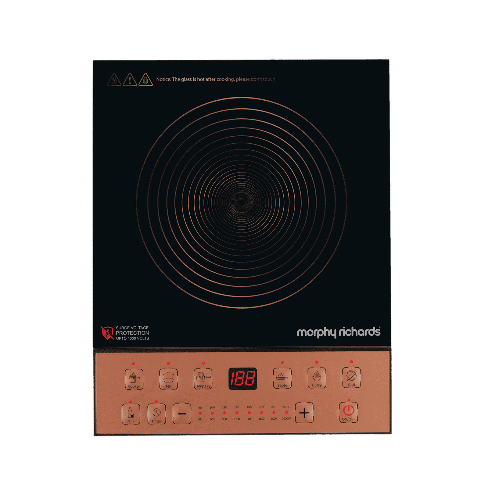 Morphy Richards Belleza 2000W Induction Cooktop with 7 Preset Menus_1