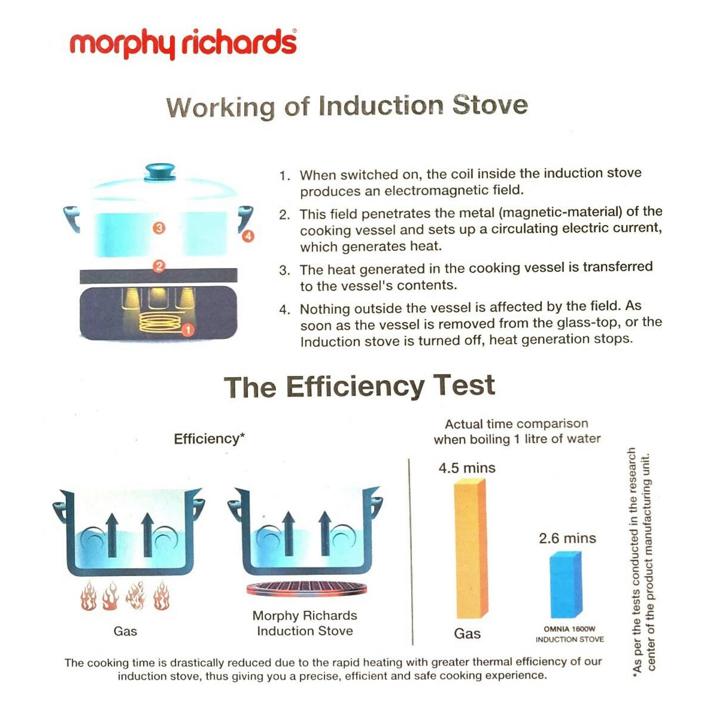 Morphy Richards Belleza 2000W Induction Cooktop with 7 Preset Menus_7