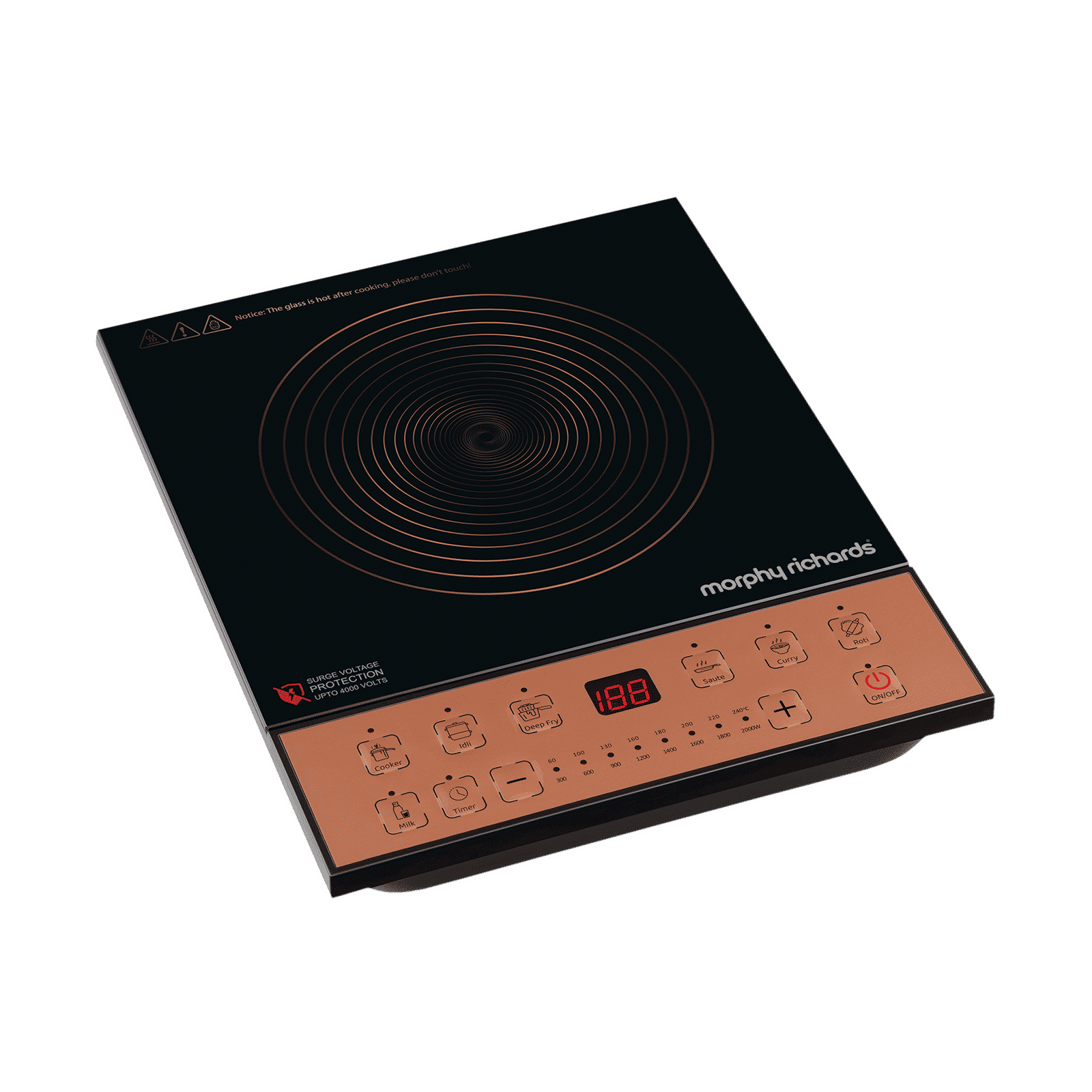 Morphy Richards Belleza 2000W Induction Cooktop with 7 Preset Menus_10