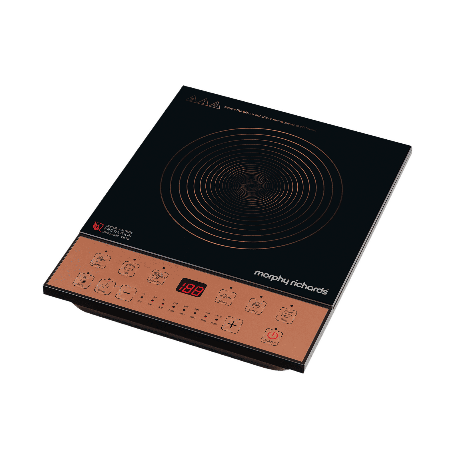 Morphy Richards Belleza 2000W Induction Cooktop with 7 Preset Menus_4