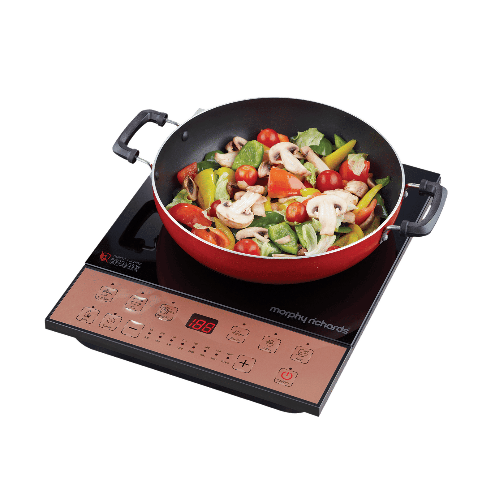 Morphy Richards Belleza 2000W Induction Cooktop with 7 Preset Menus_6