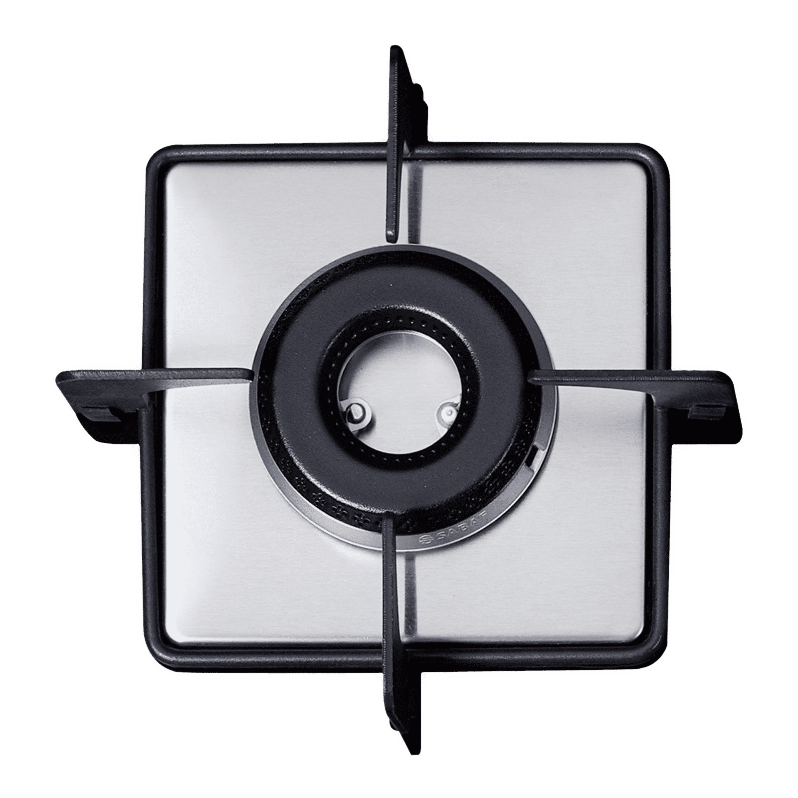 Elica FLEXI HCT 375 DX LOTUS BK DT Toughened Glass Top 3 Burner Automatic Hob (Cast Iron Grid, Black)_4