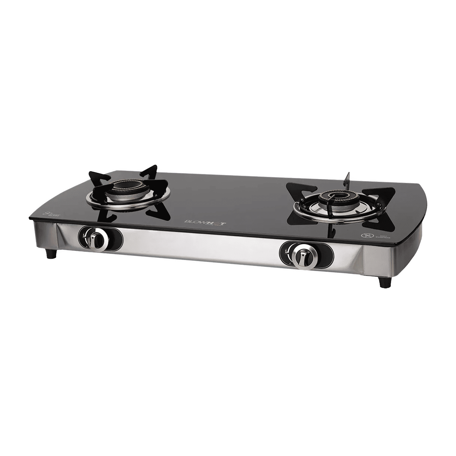 Blowhot Jasper Toughened Glass Top 2 Burner Automatic Electric Gas Stove (ISI Certified, Black)_12