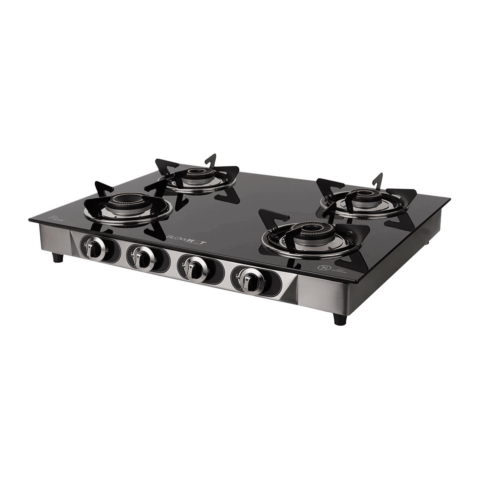 Blowhot Jasper Toughened Glass Top 4 Burner Automatic Electric Gas Stove (ISI Certified, Black)_12