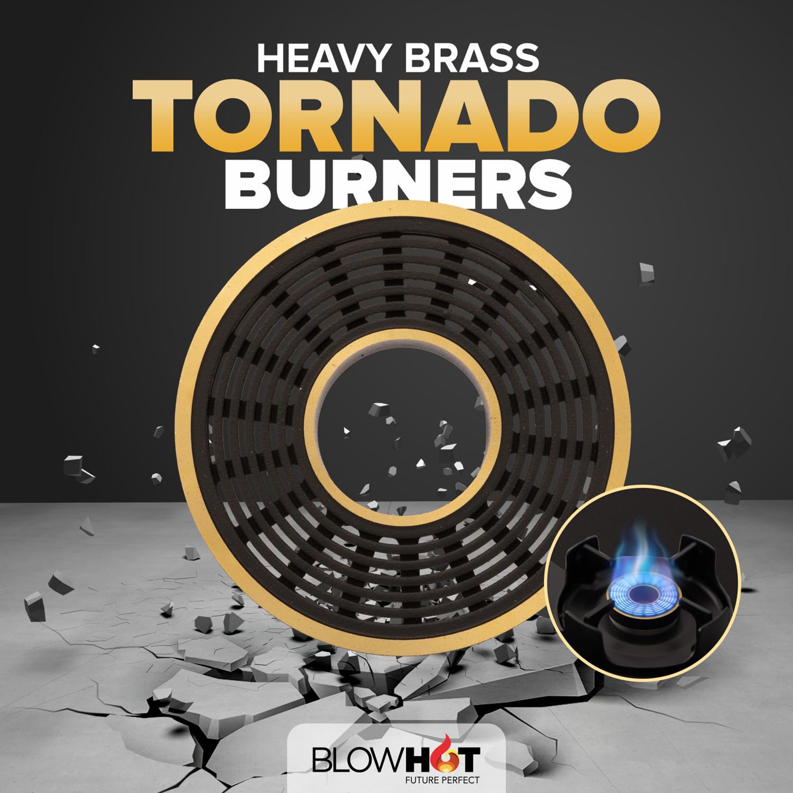 Blowhot Sapphire Toughened Glass Top 3 Burner Manual Gas Stove (ISI Certified, Black)_20