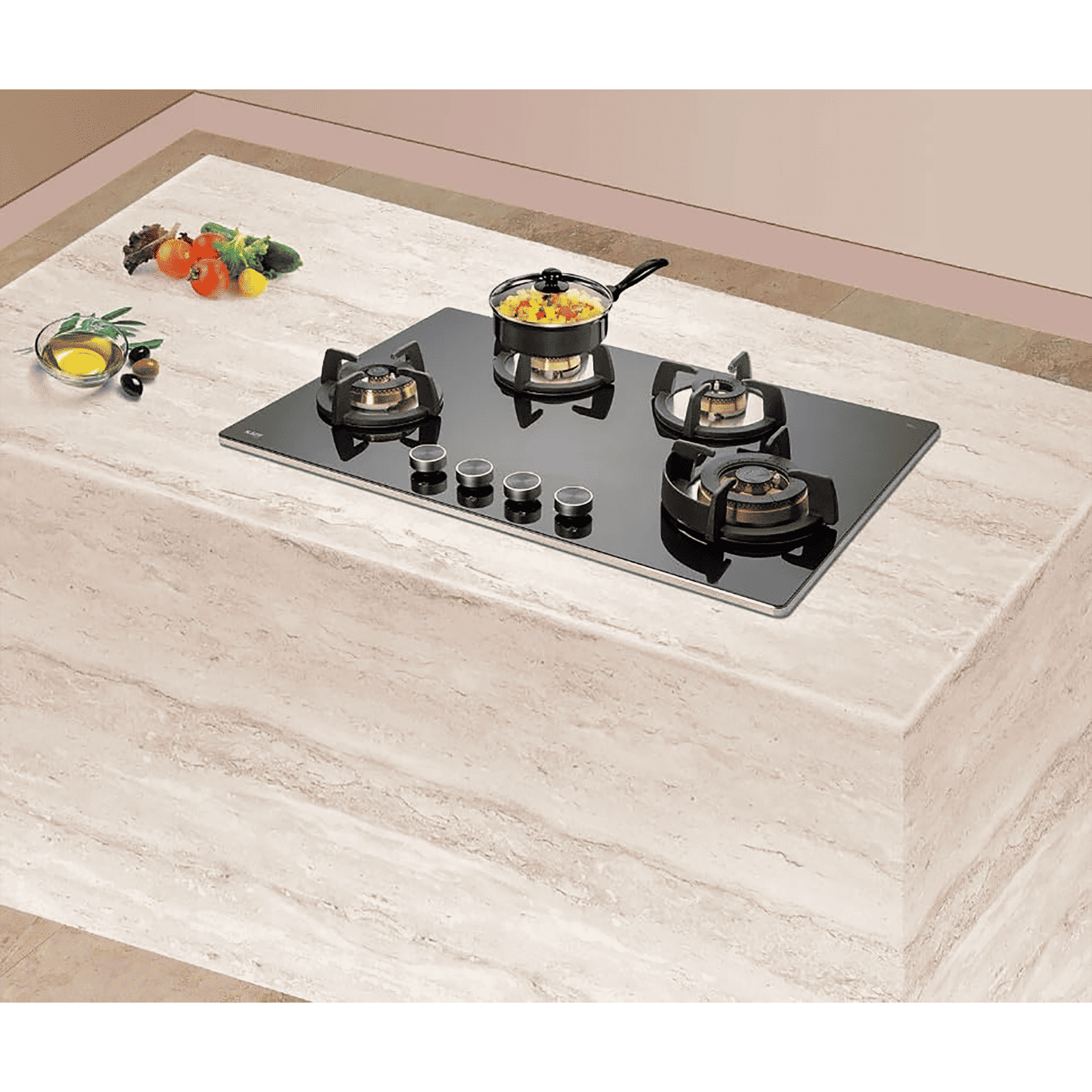 KAFF BLH 804 Tempered Glass Top 4 Burner Automatic Electric Hob (Flame Failure Device, Black)_19