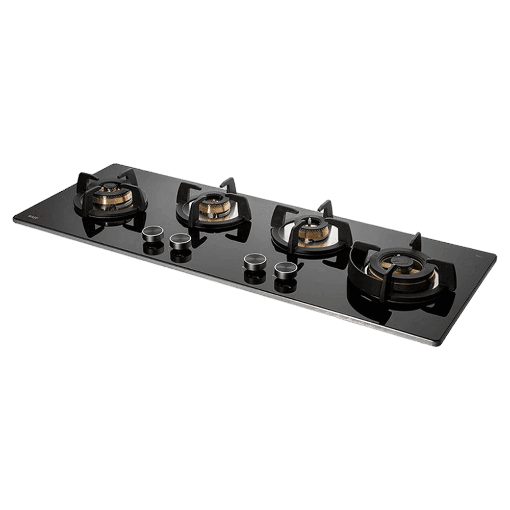 KAFF Bellini-F Tempered Glass Top 4 Burner Automatic Hob (Flame Failure Device, Black)_8
