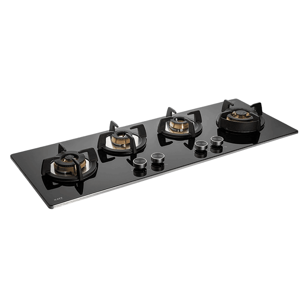 KAFF Bellini-F Tempered Glass Top 4 Burner Automatic Hob (Flame Failure Device, Black)_9