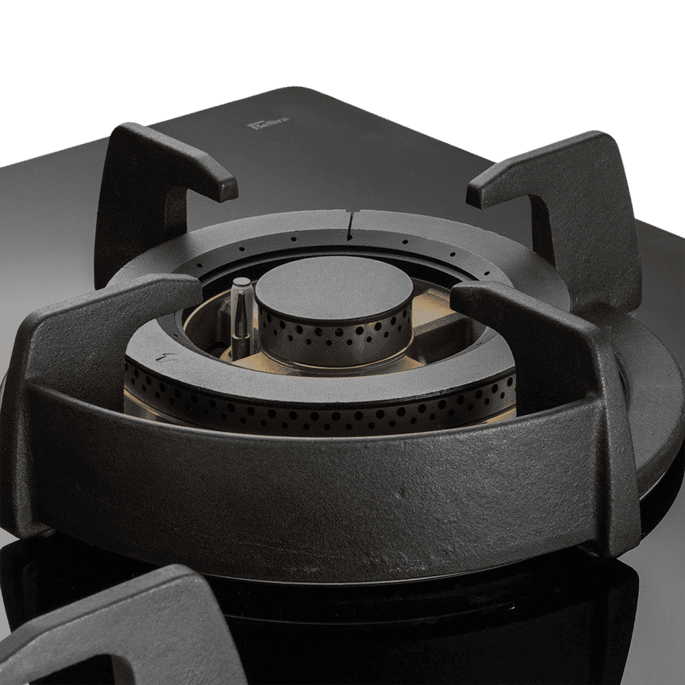 KAFF Bellini-F Tempered Glass Top 4 Burner Automatic Electric Hob (Flame Failure Device, Black)_4